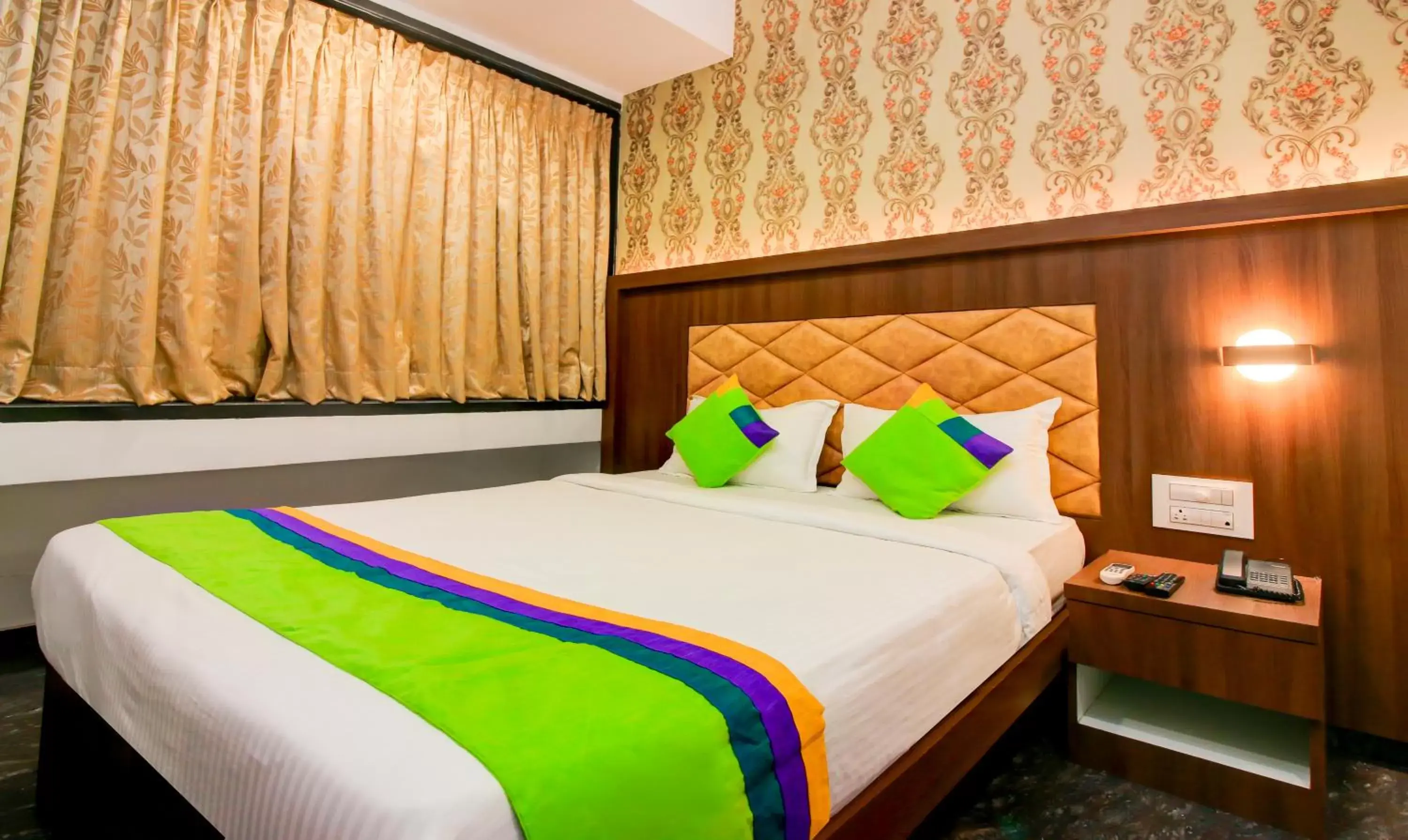 Deluxe Double Room - single occupancy in Treebo Arvind Residency Deluxe Double Room - single occupancy in Treebo Arvind Residency