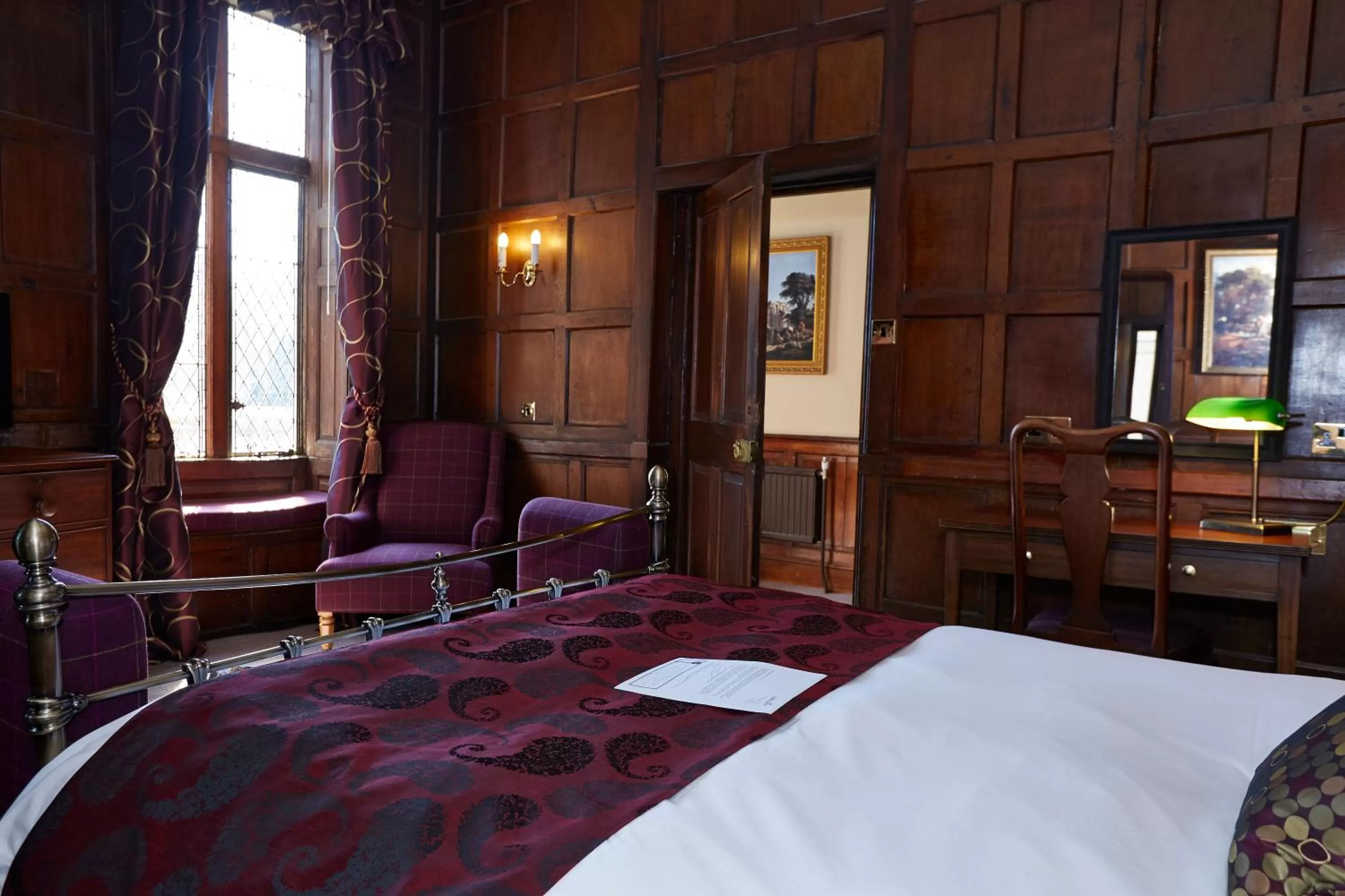 Bed in Rothley Court Hotel by Greene King Inns