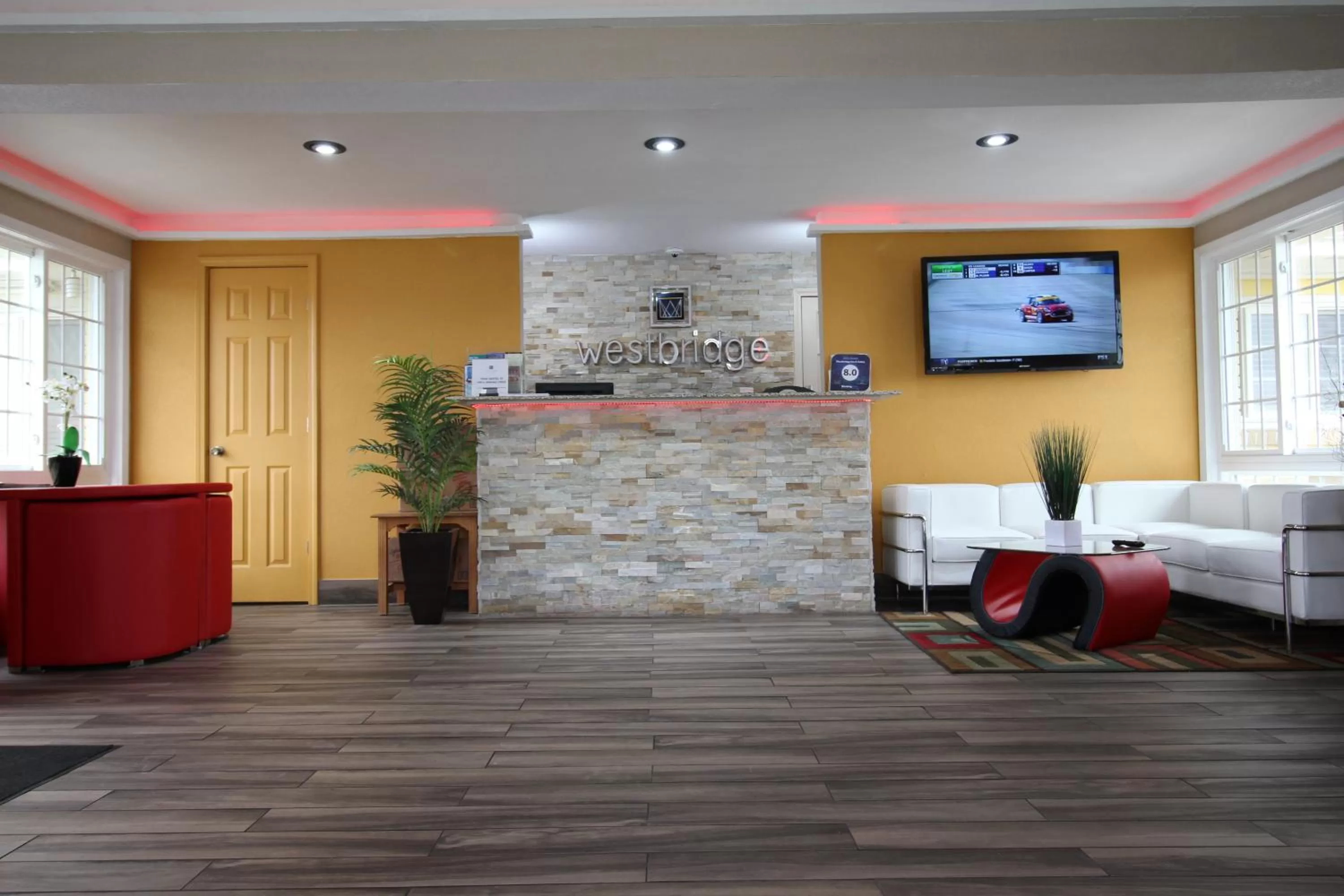 Lobby or reception in Westbridge Inn & Suites