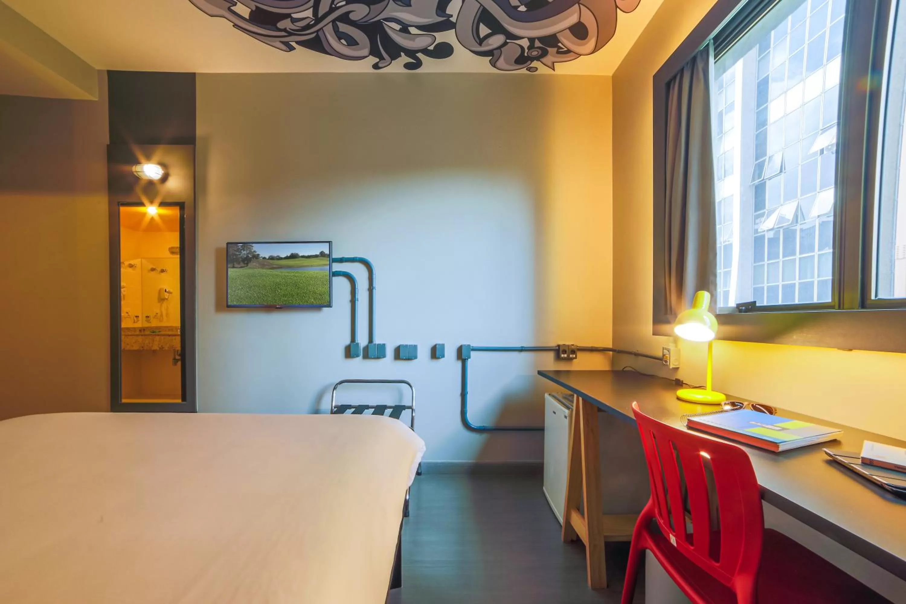 Bedroom, Bed in ibis Styles SP Faria Lima