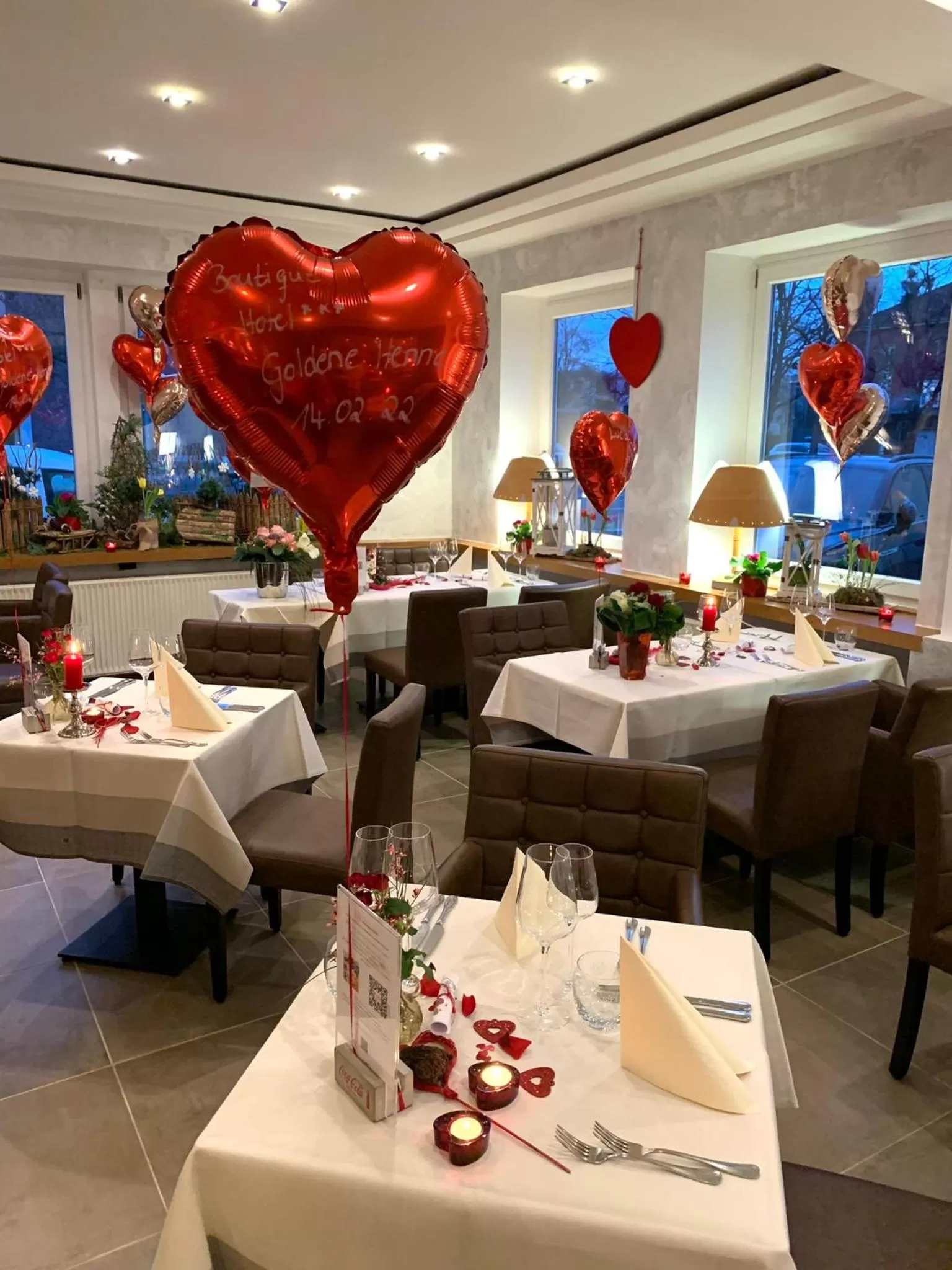 Restaurant/places to eat in Boutique Hotel Goldene Henne