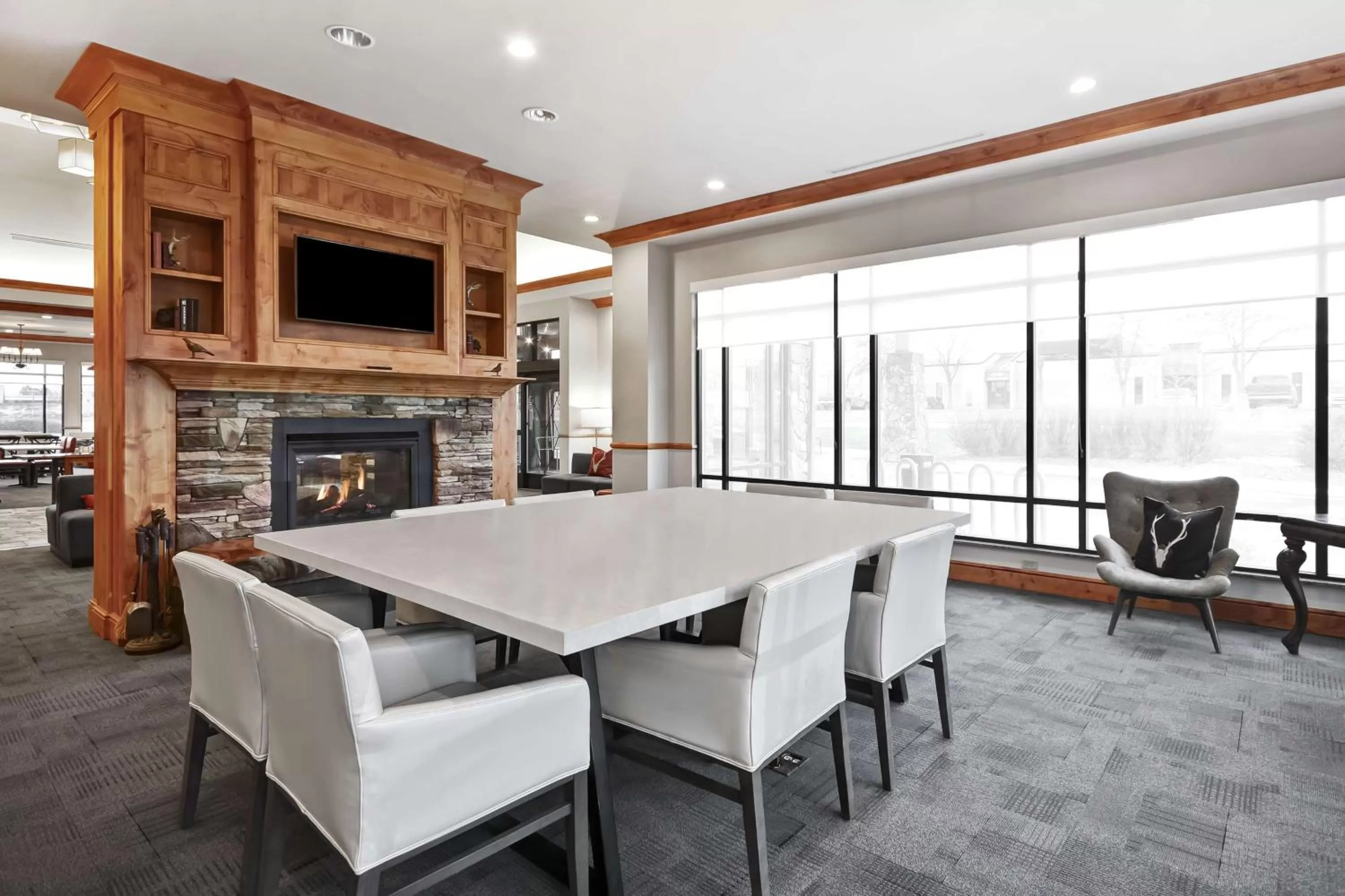 Lobby or reception in Hilton Garden Inn Missoula