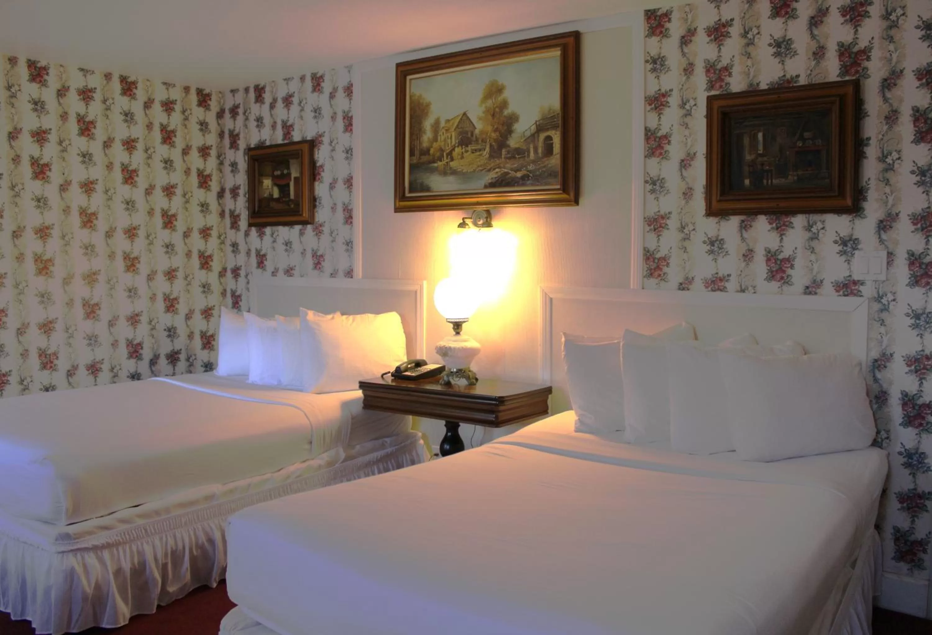 Bed in Copper Queen Hotel