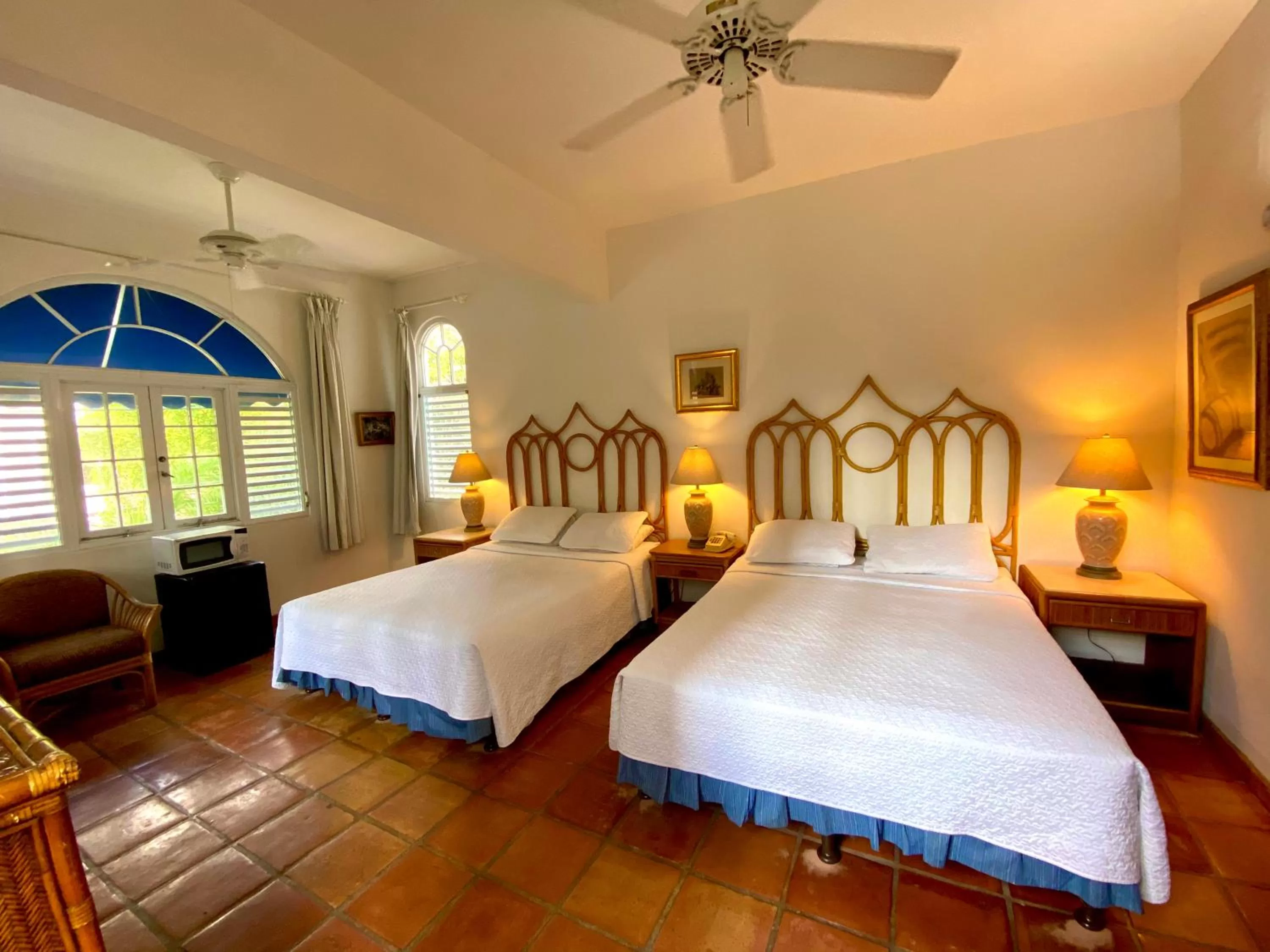 Bed in At Wind Chimes Boutique Hotel