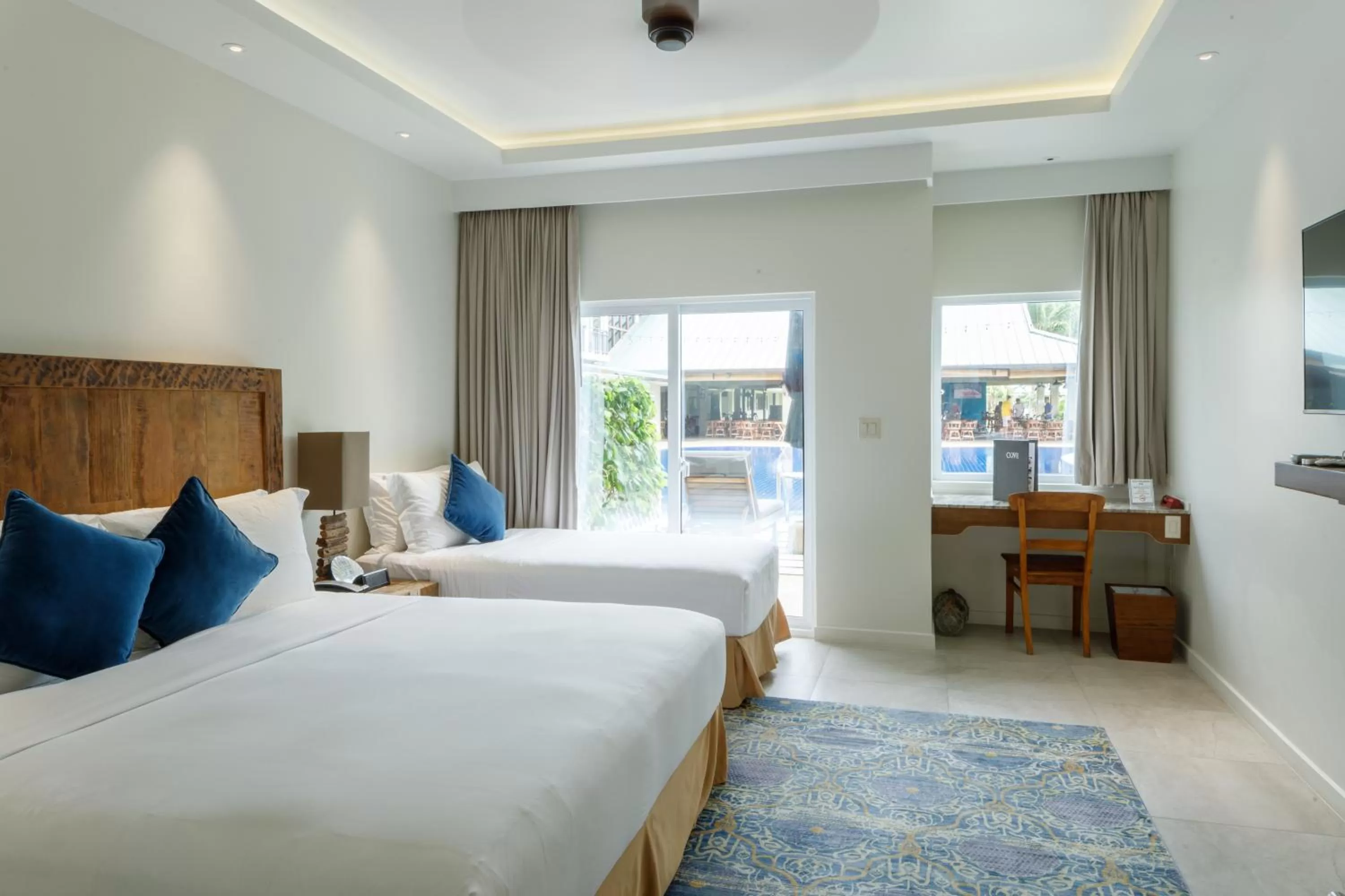 Photo of the whole room, Bed in Cove Resort Palau