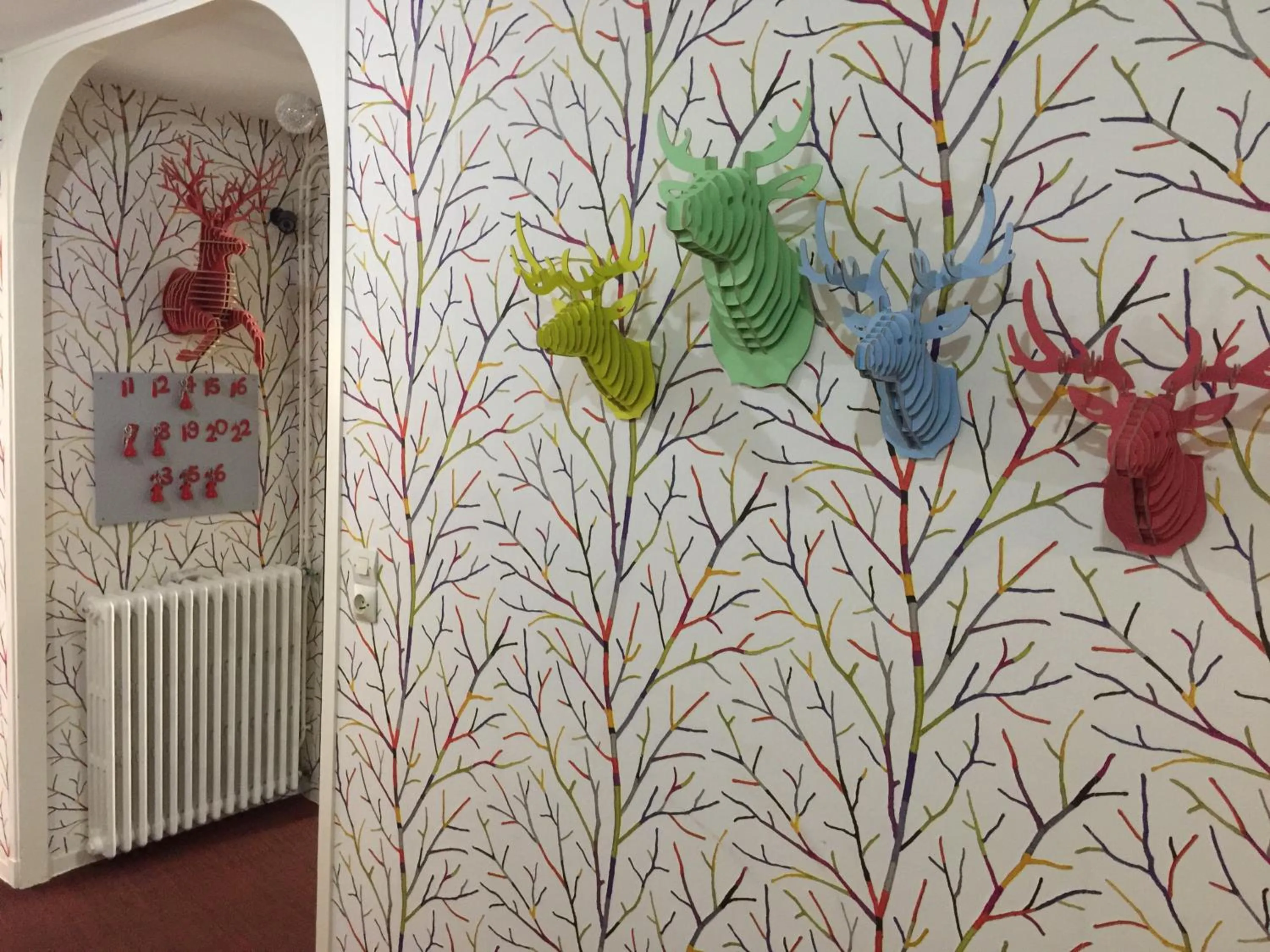 Decorative detail in Hôtel Concorde