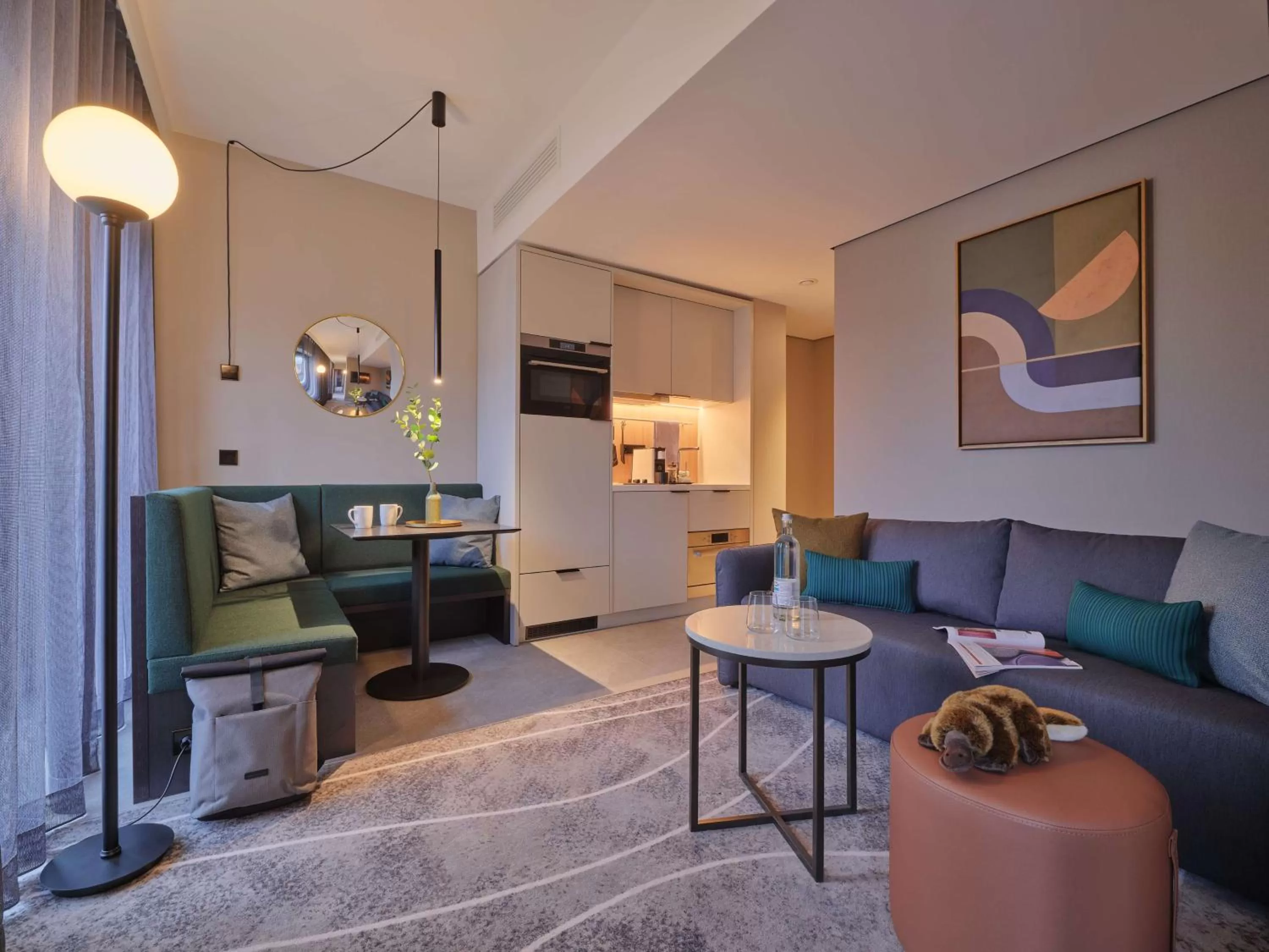 Bedroom in Adina Apartment Hotel Wiesbaden