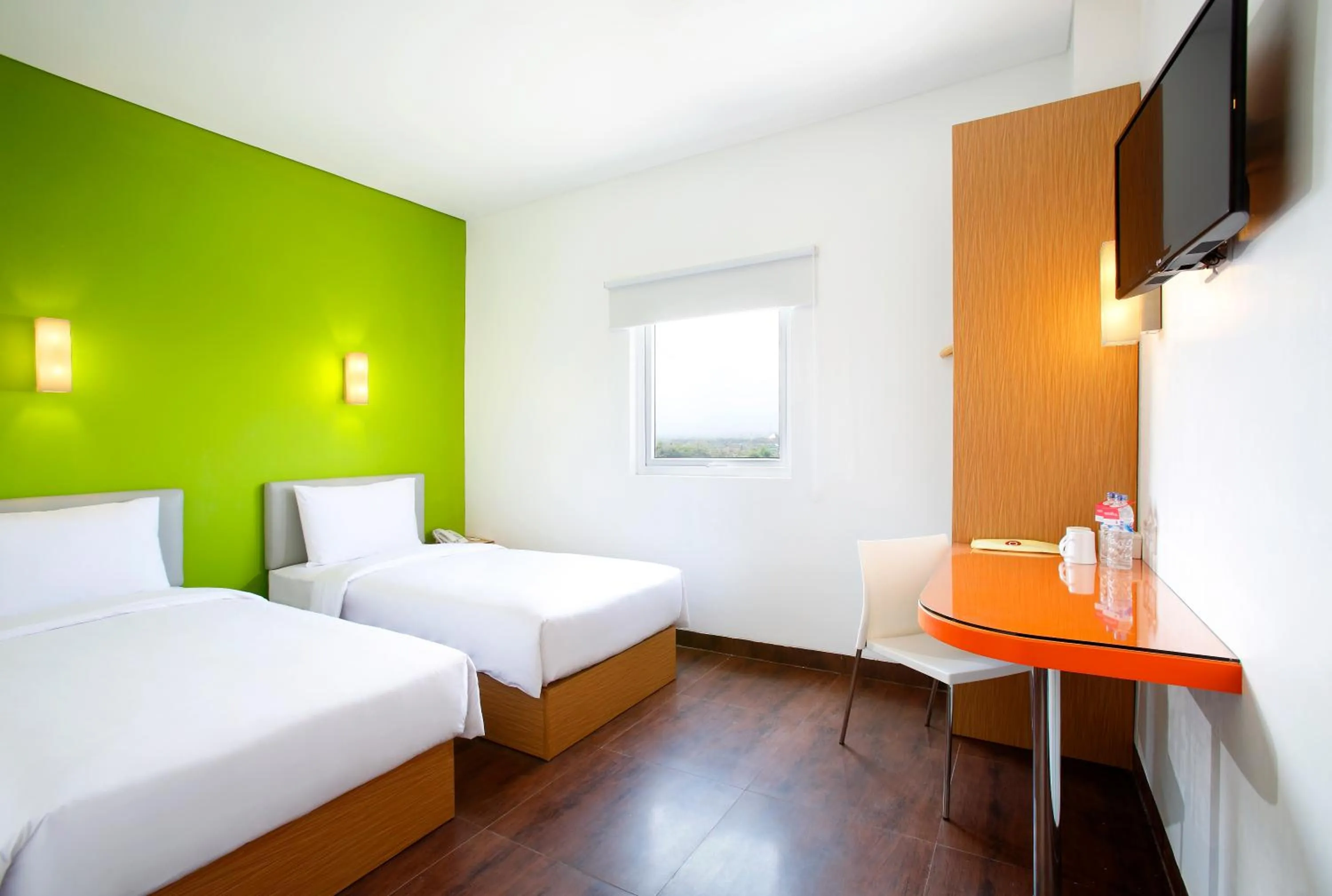 Bedroom, Bed in Amaris Hotel Ponorogo