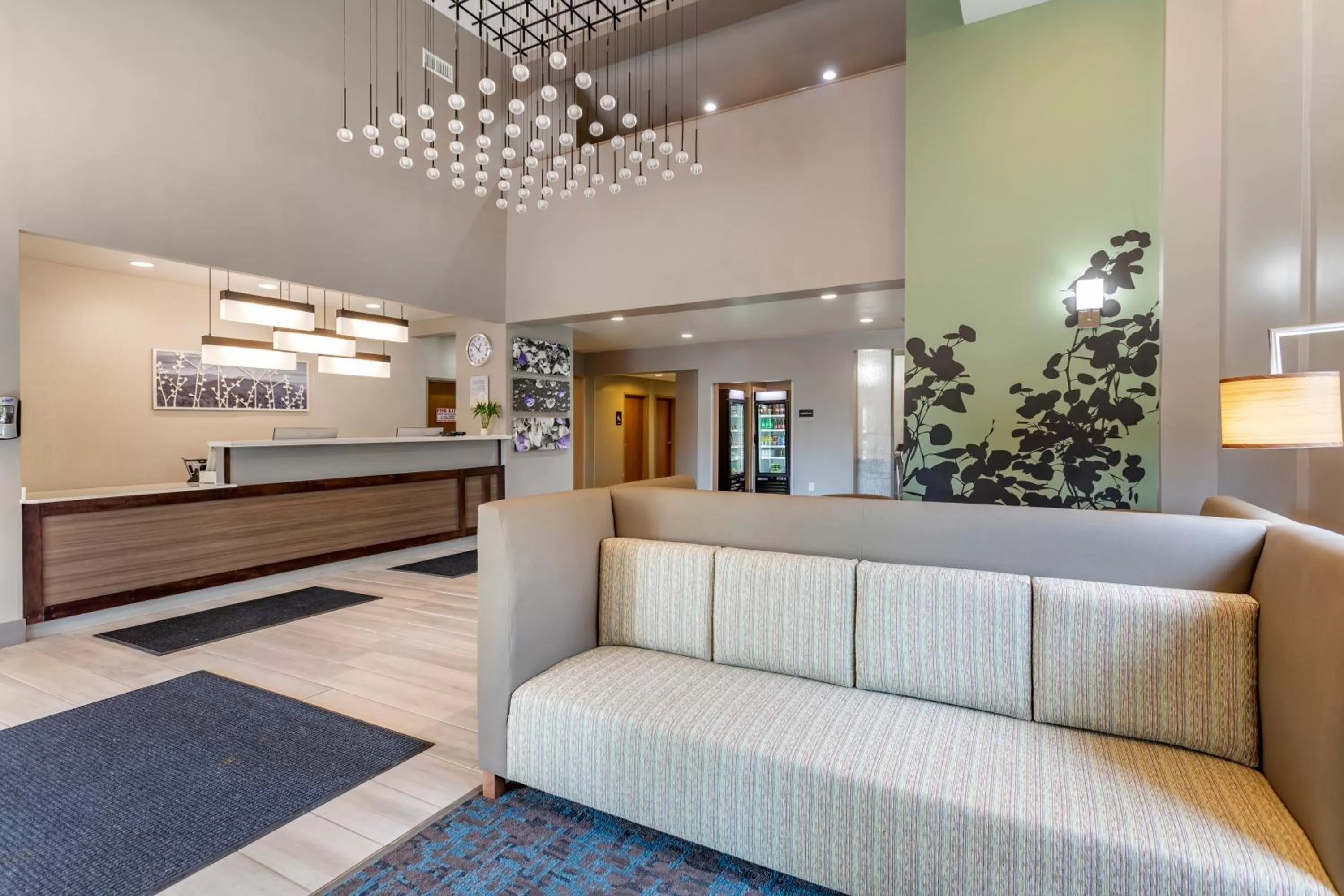 Lobby or reception in Sleep Inn & Suites Lebanon - Nashville Area