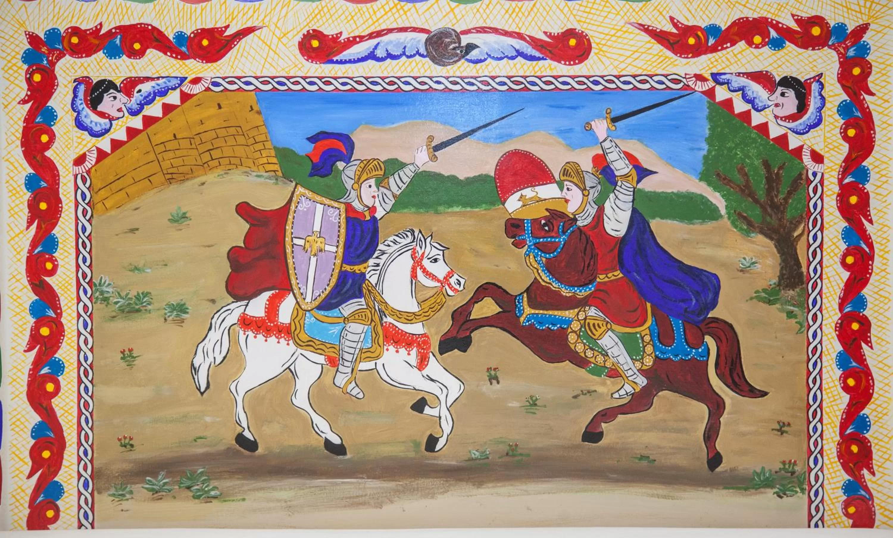 Decorative detail in Tra Le Braccia di Morfeo