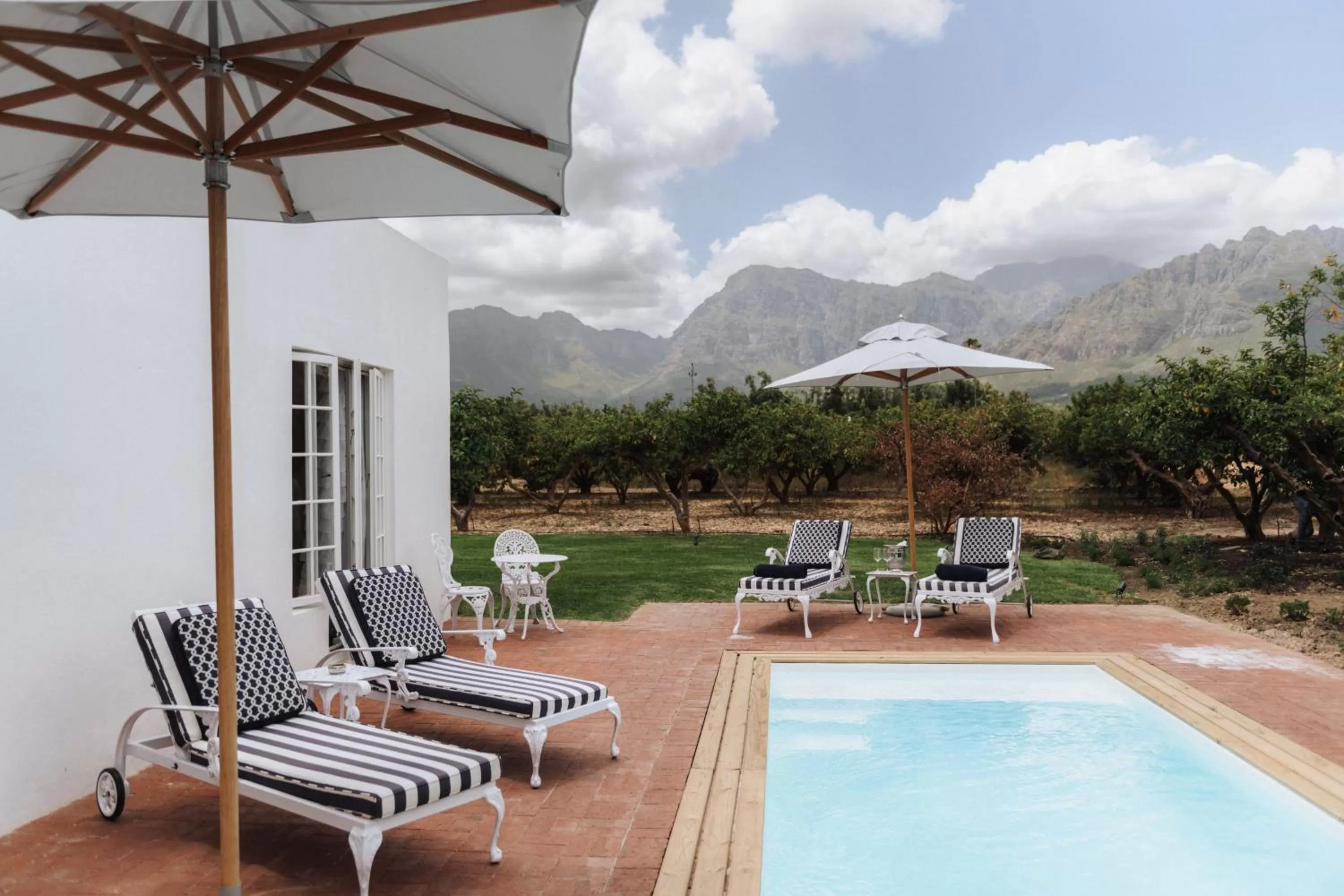 Swimming pool in Adara Palmiet Valley Luxurious Boutique Farm Hotel