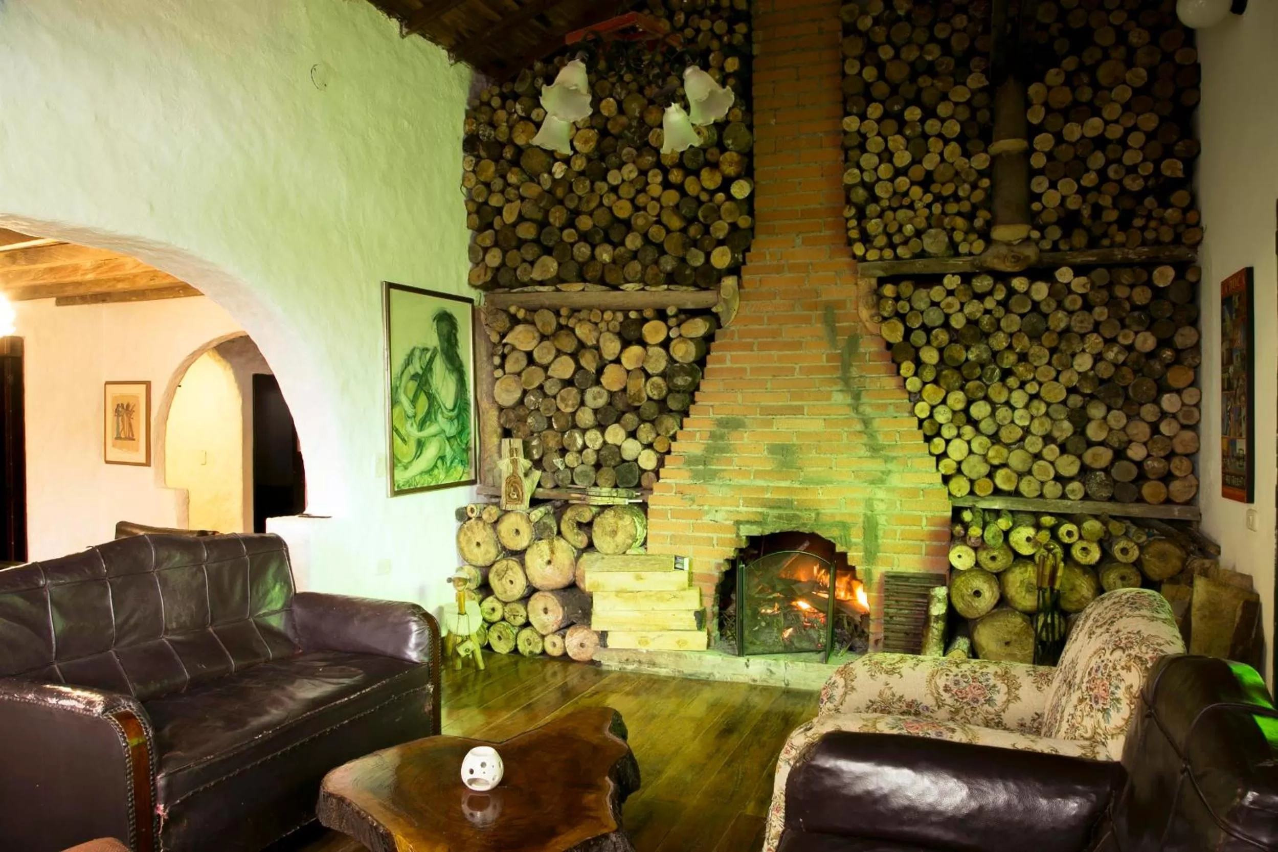 Property building, Seating Area in Finca Campestre La Adelita B&B