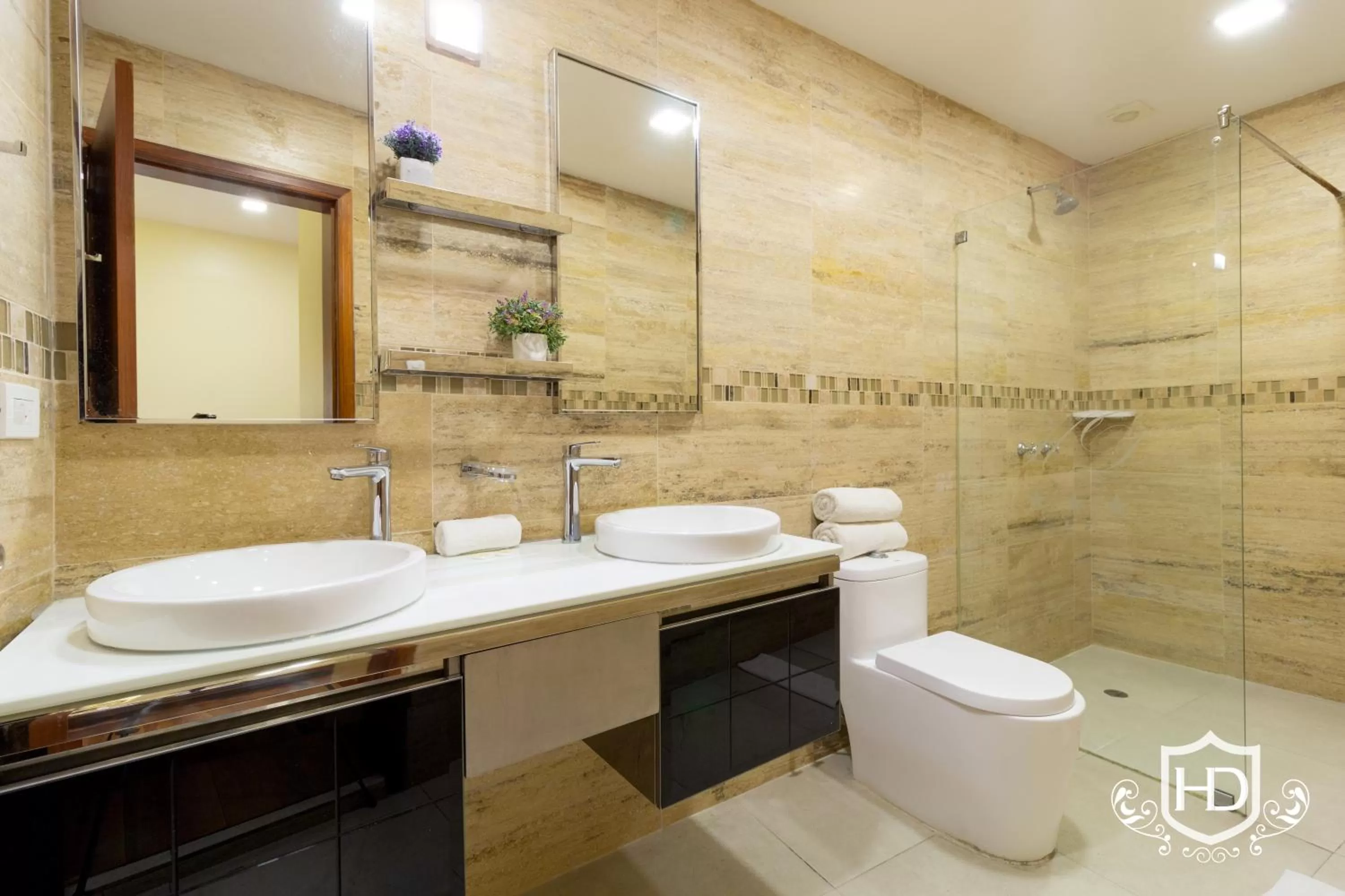 Bathroom in Hotel David