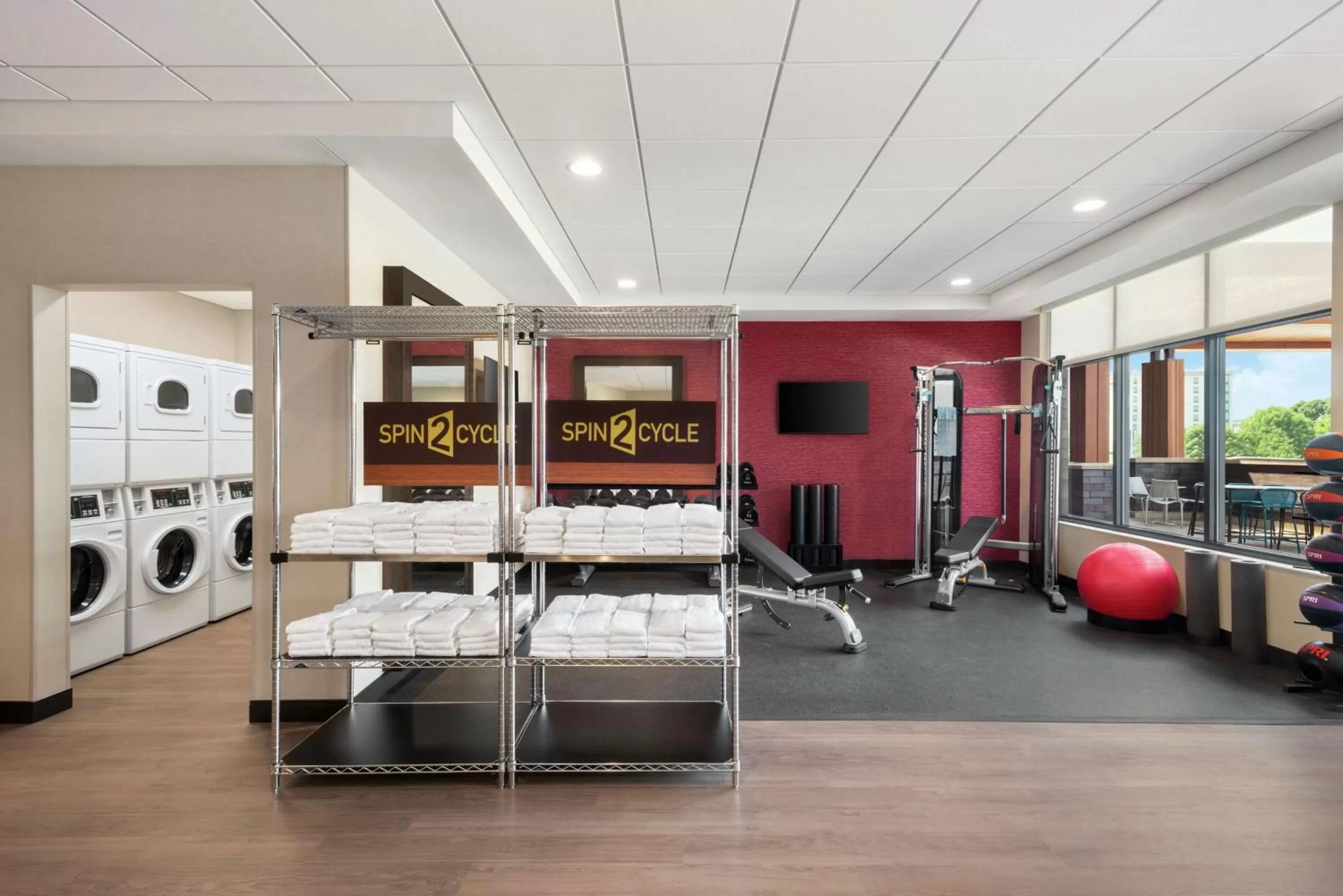 Fitness centre/facilities in Home2 Suites By Hilton Madison Central Alliant Energy Center