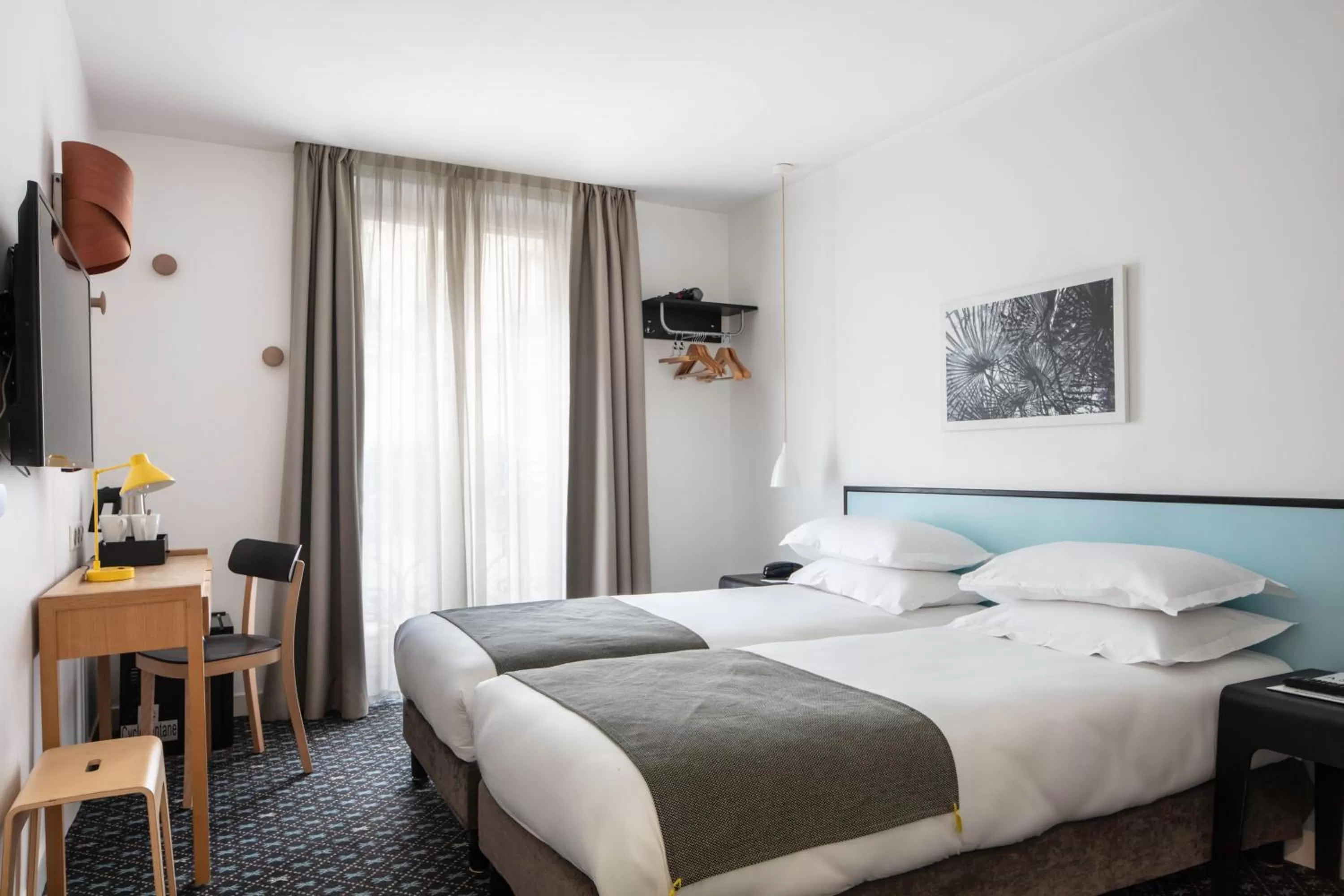 Bedroom, Bed in Hotel Palm - Astotel