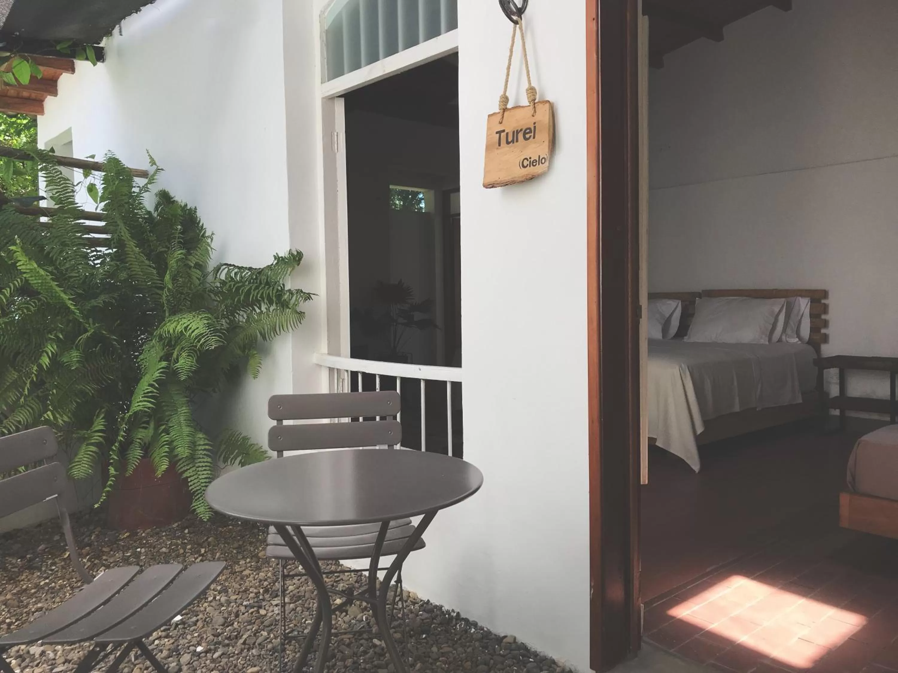 Patio in Waka Hotel Rural