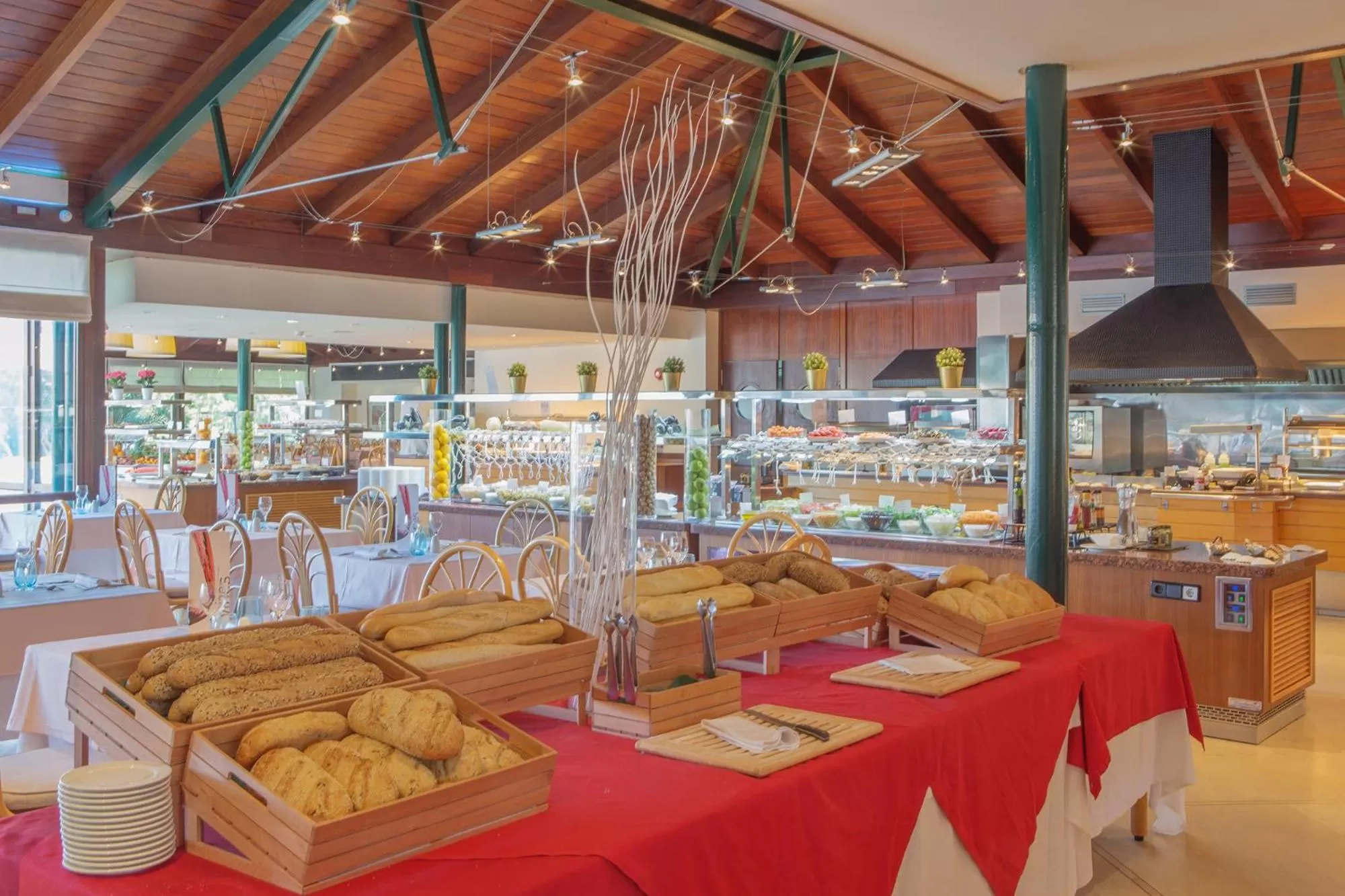 Continental breakfast in PortBlue Club Pollentia Resort & Spa