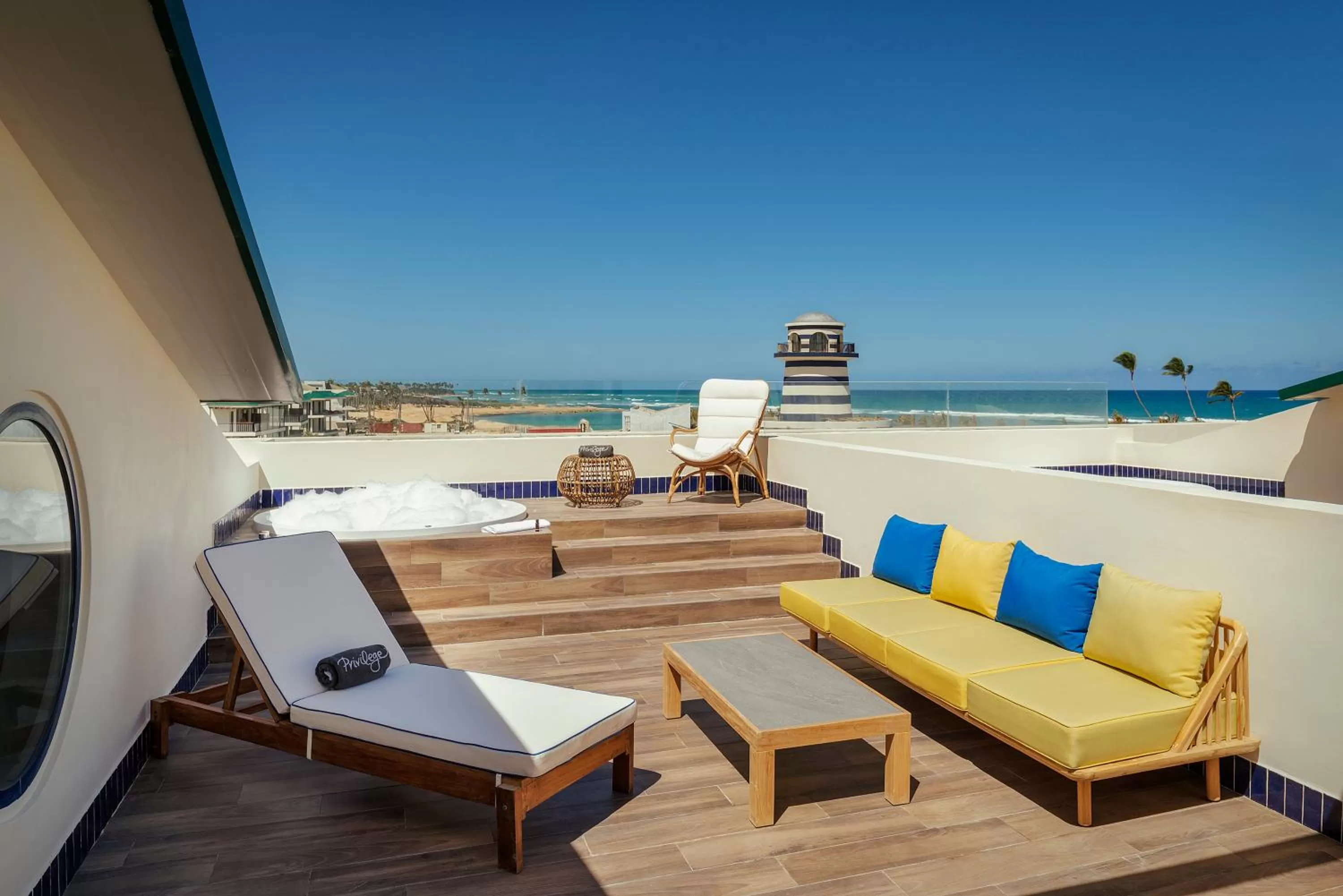 Balcony/Terrace in El Beso Adults Only At Ocean El Faro - All Inclusive