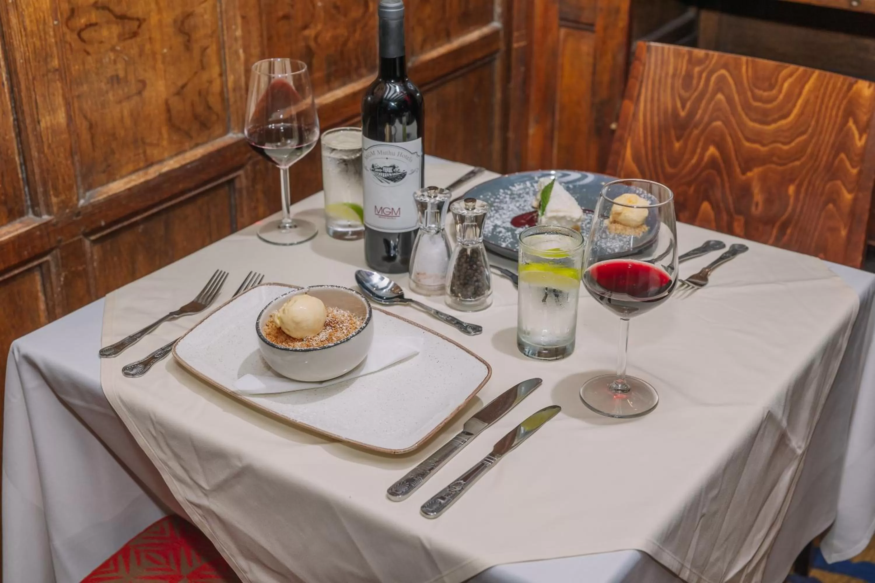 Dinner in Muthu Belstead Brook Hotel