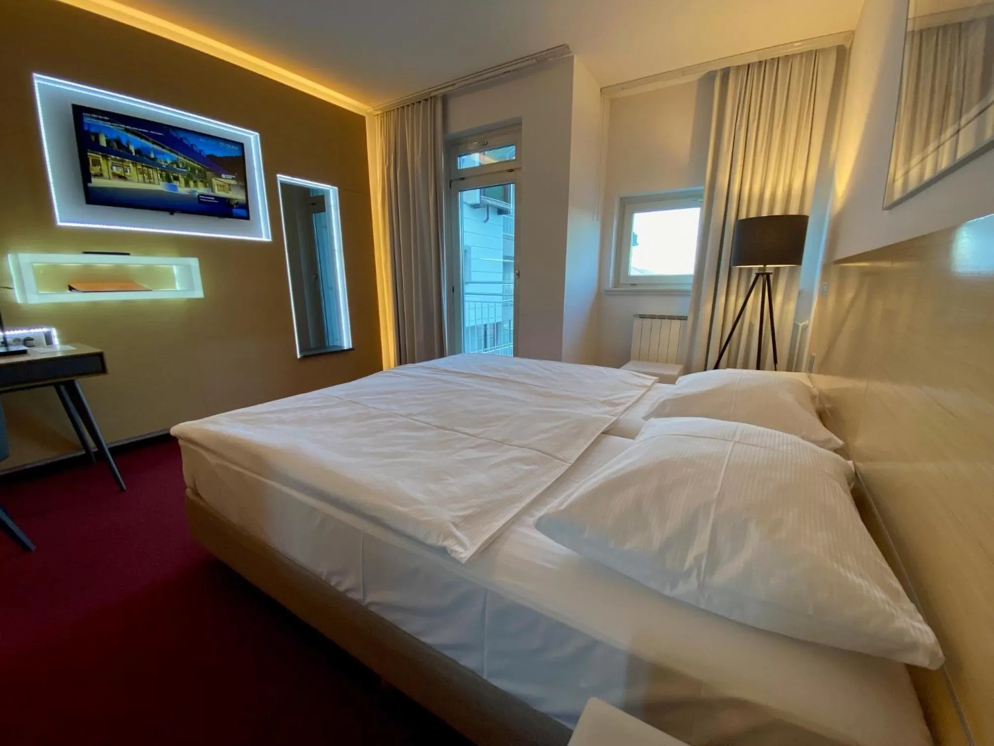 Photo of the whole room, Bed in HABAKUK Wellness & Event Hotel