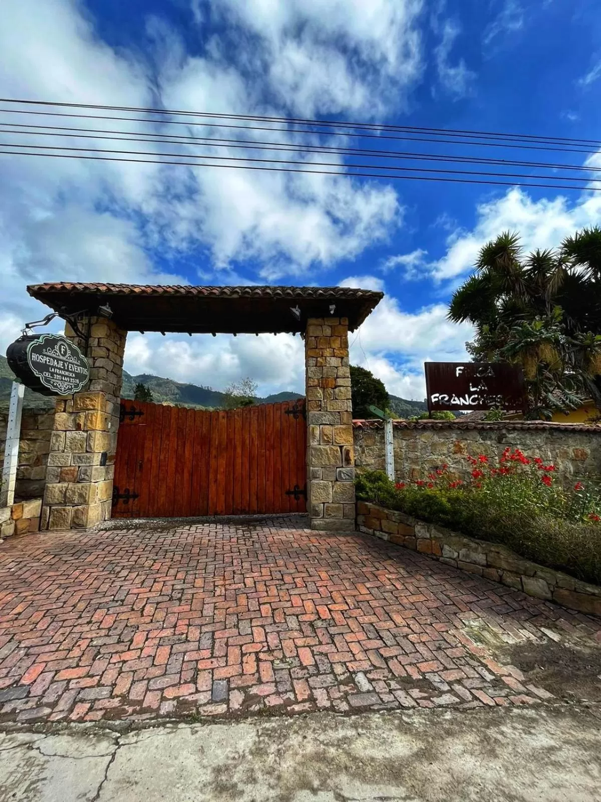 Facade/entrance in Hotel Campestre Franchesca