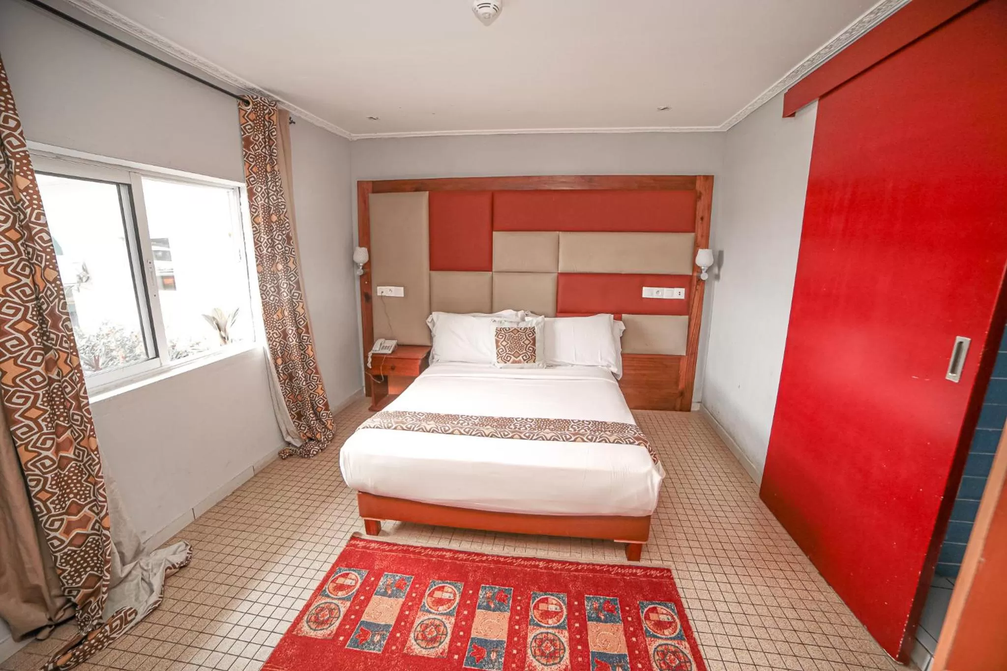 Bed in Fini Hotel Bobende