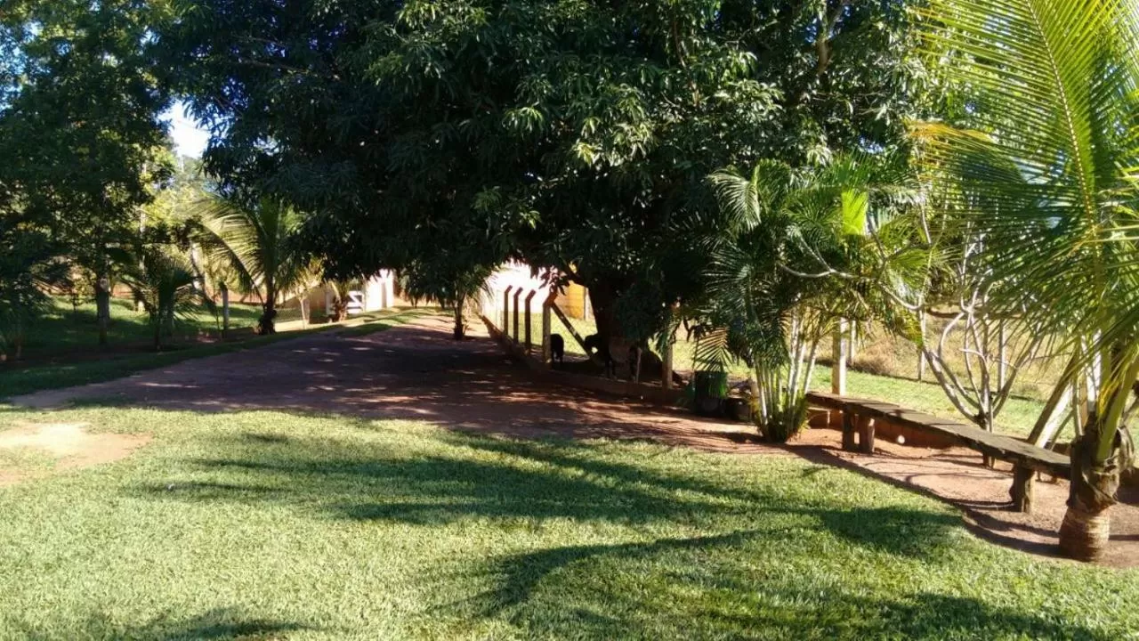 Garden in Pousada Sorocabana