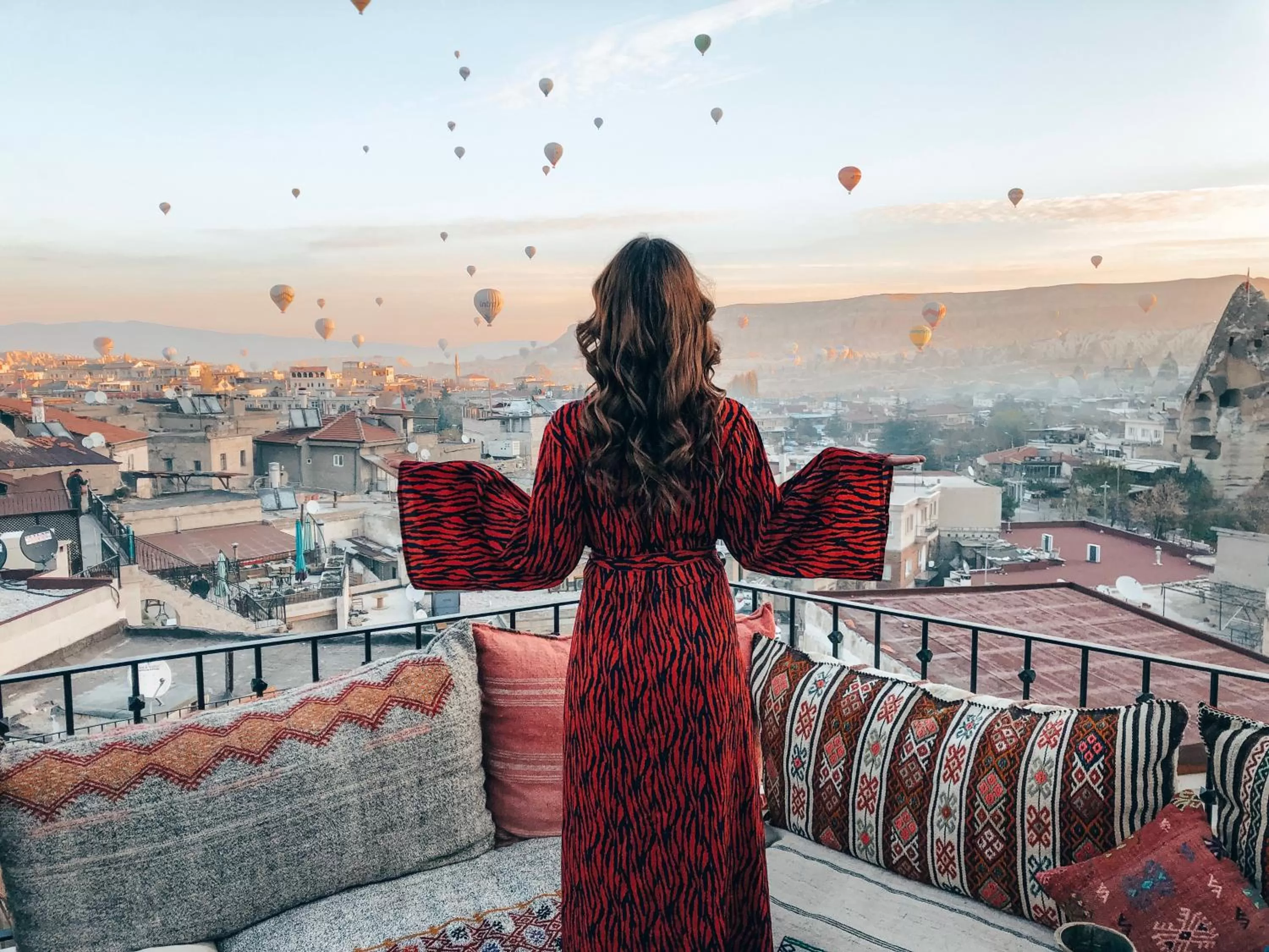 People in Zara Cave Hotel
