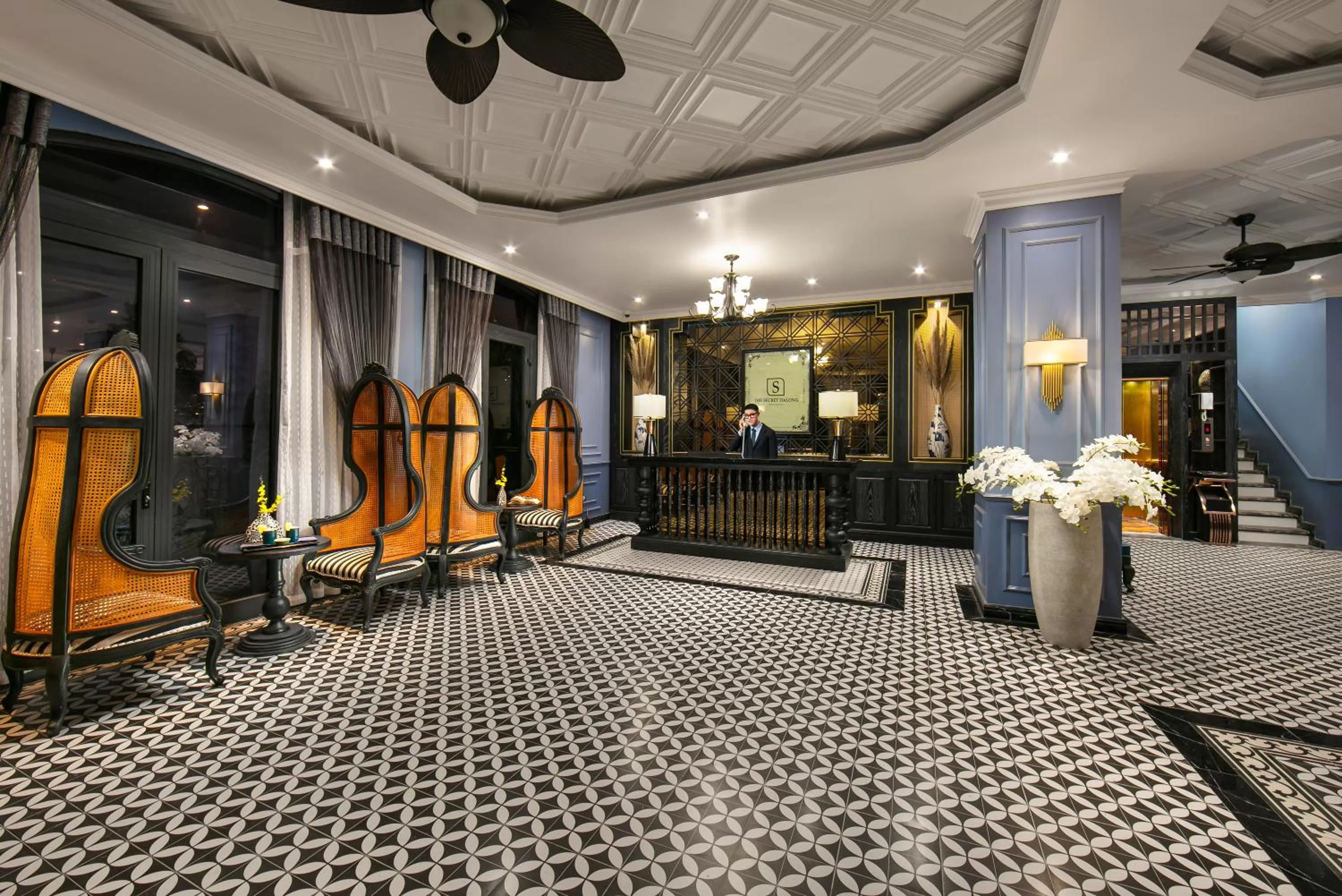 Lobby or reception in The Exquisite HaLong Hotel