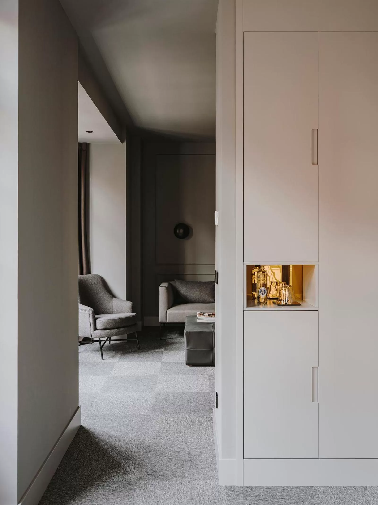 Decorative detail in El Môderne Hotel