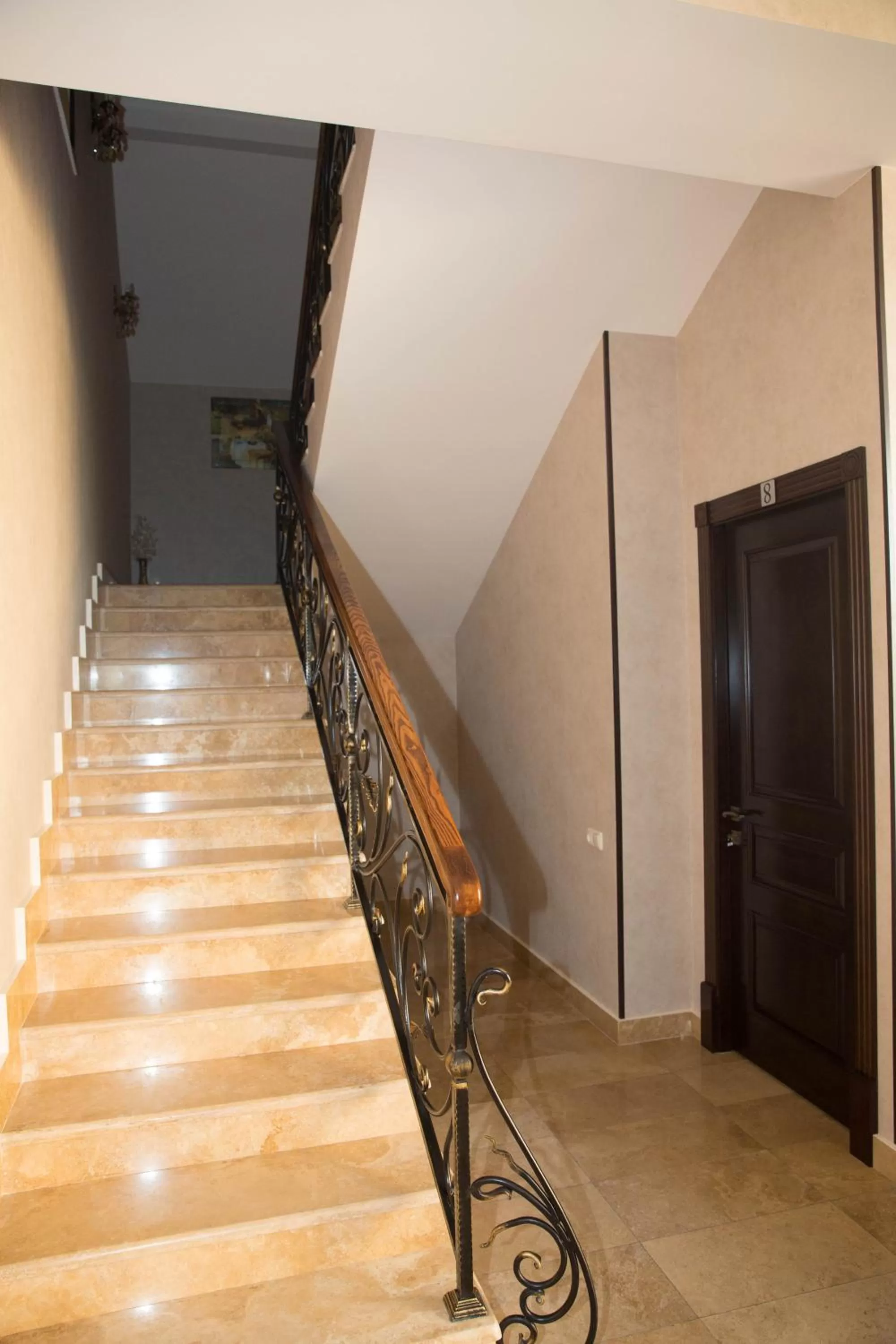 Decorative detail in Eridana Hotel