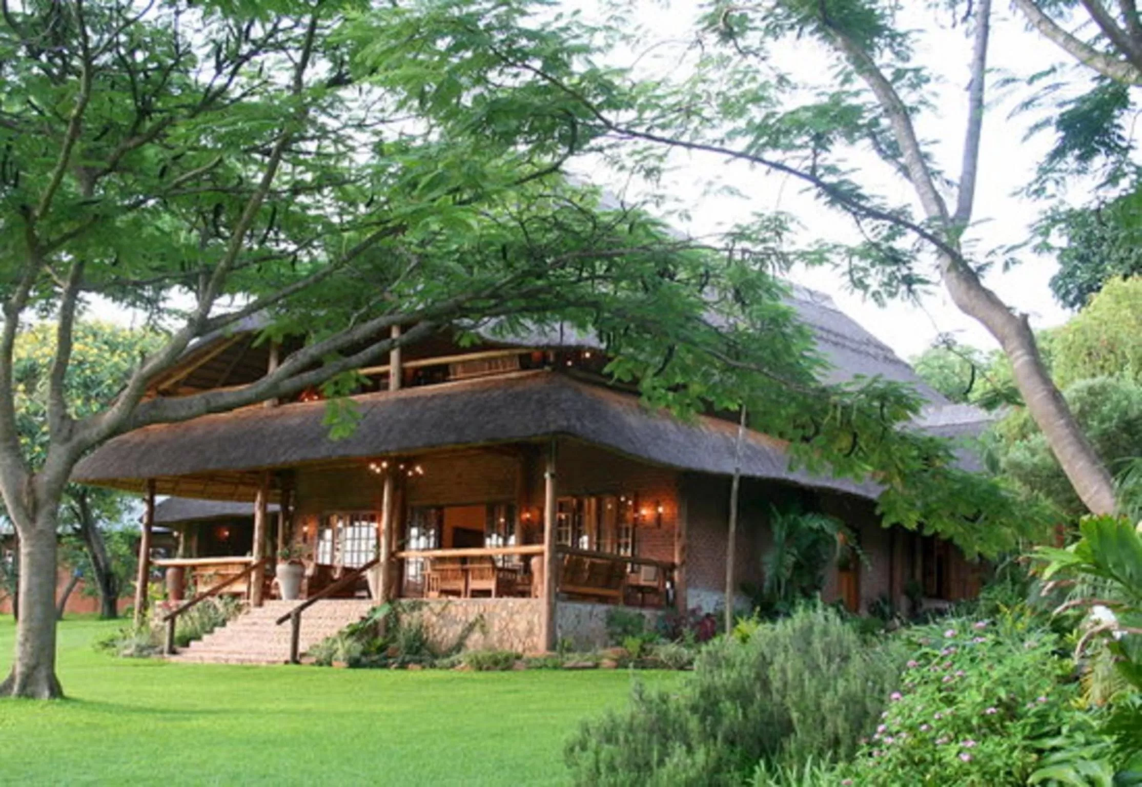 Patio in Kumbali Country Lodge