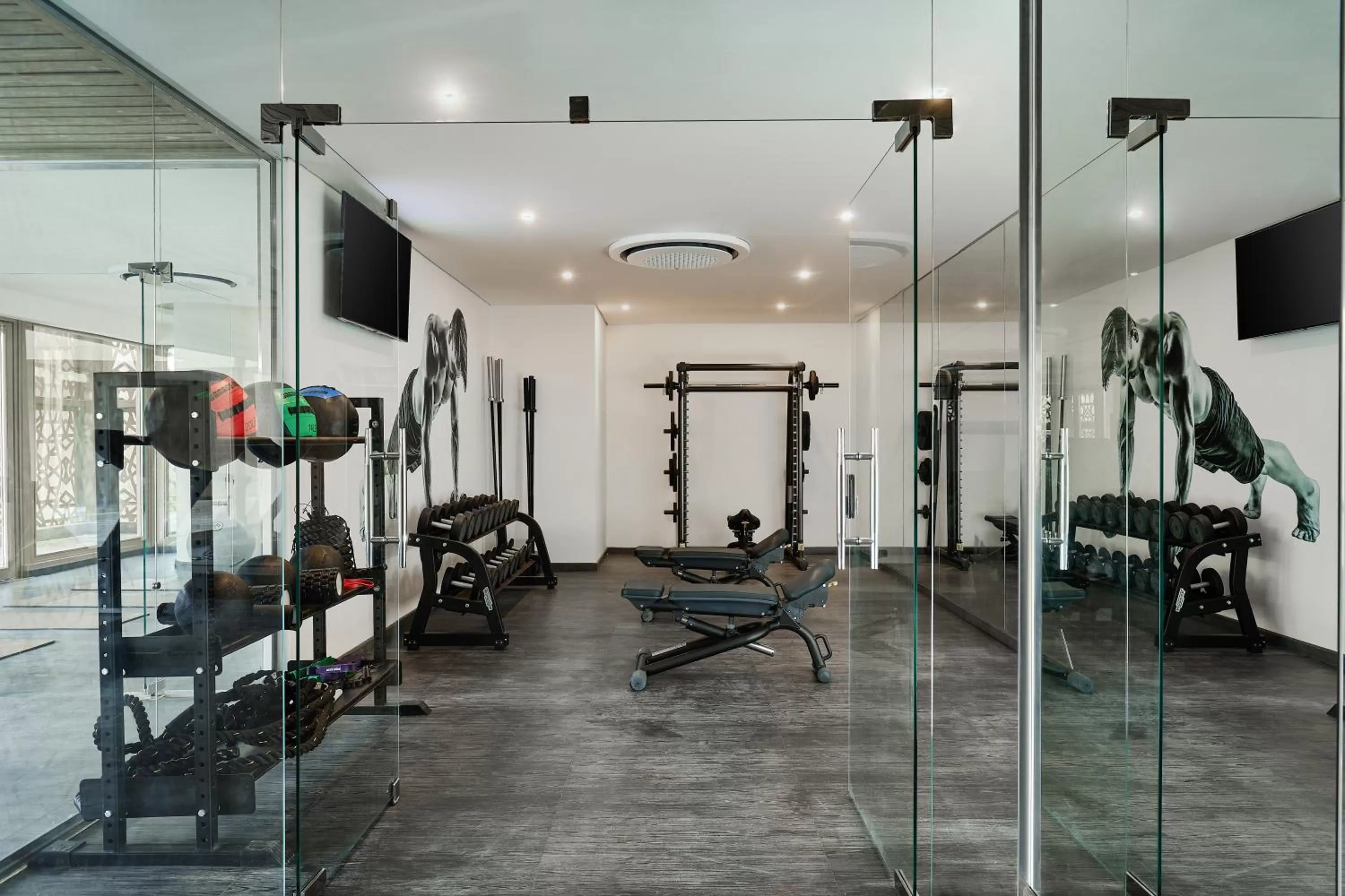 Fitness centre/facilities in Hyatt Regency Cairo West