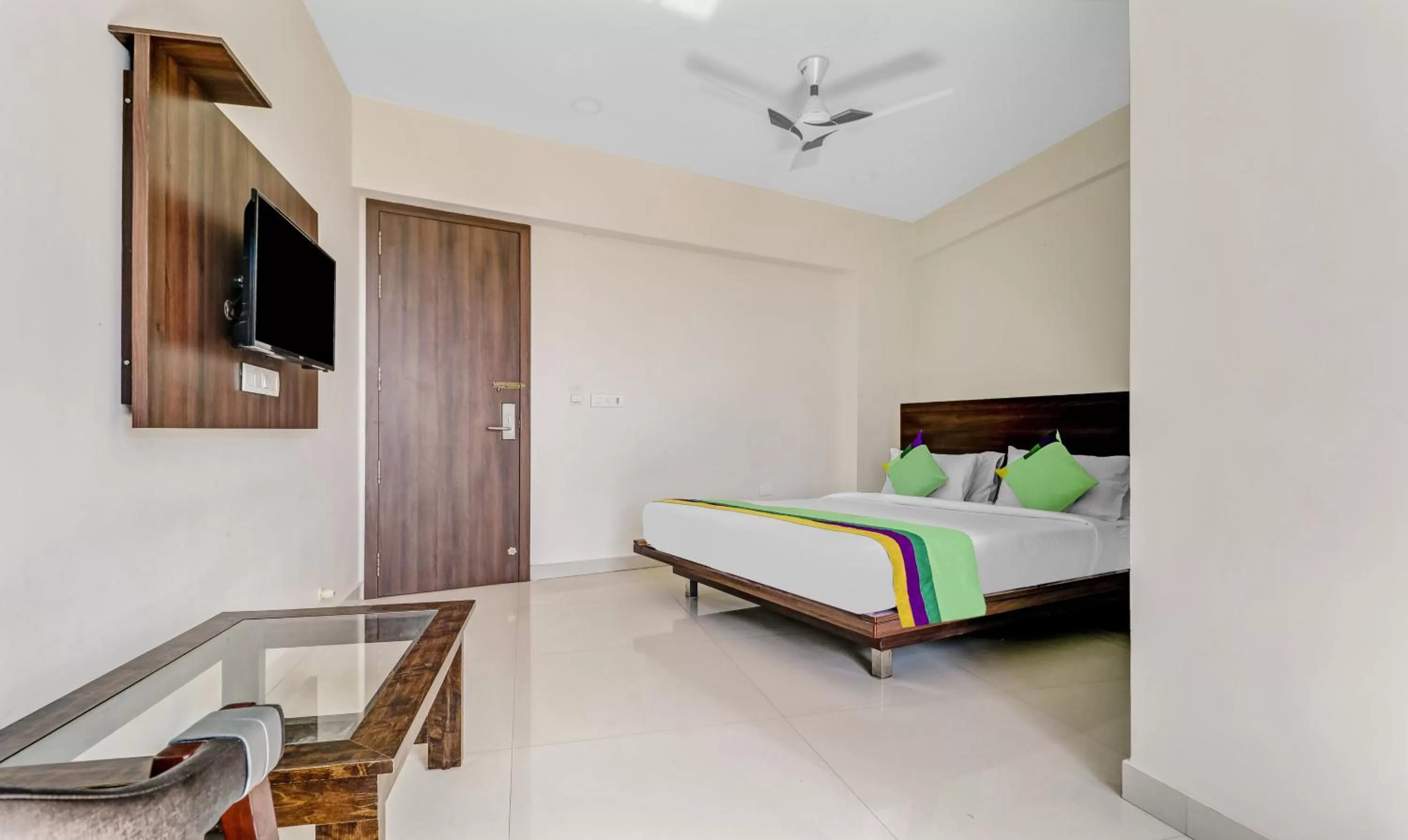 Bed in Treebo Trend Punarnava Bypass Road