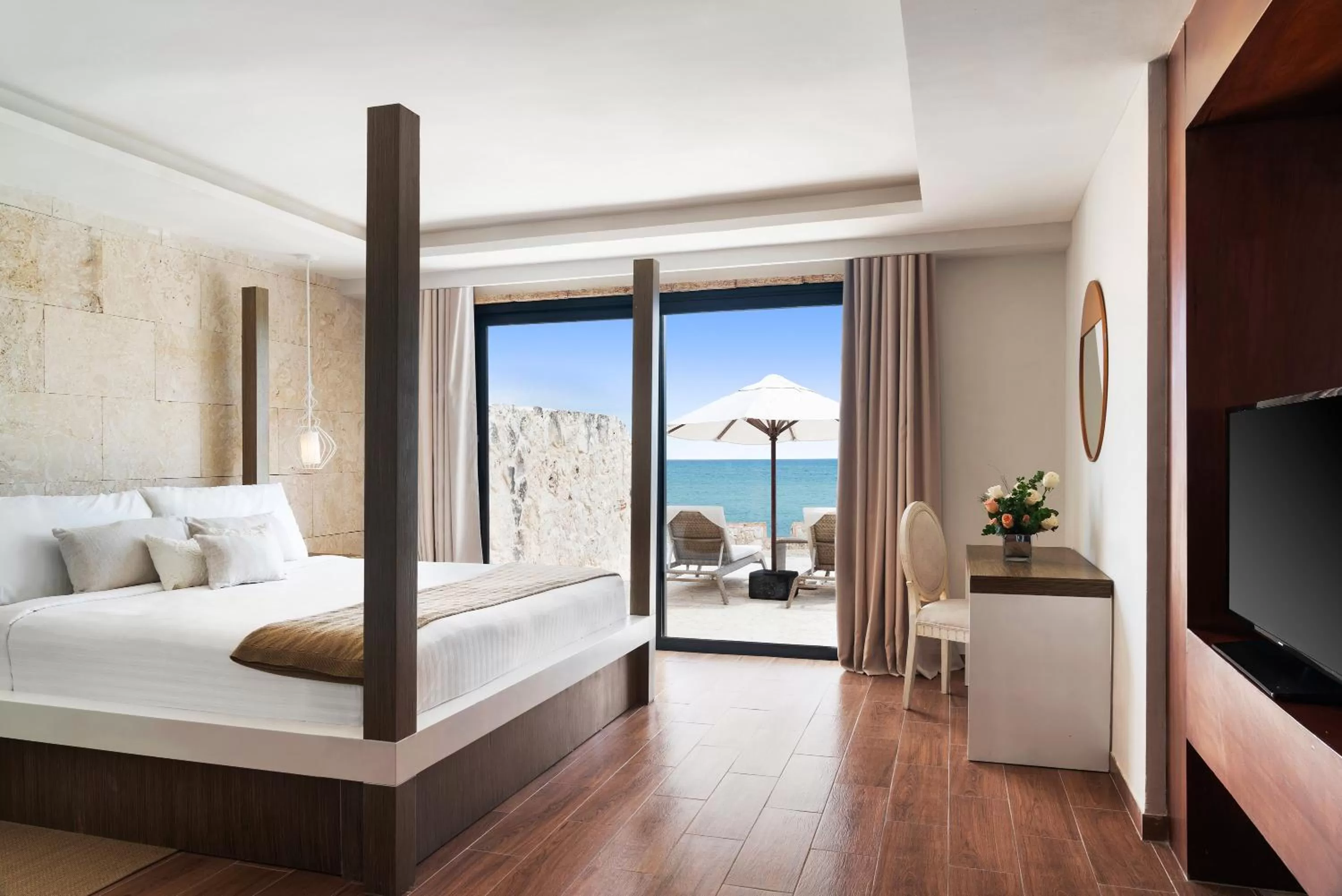 Bedroom, Bed in Sanctuary Cap Cana, a Luxury Collection Resort, Dominican Republic, Adult All-Inclusive