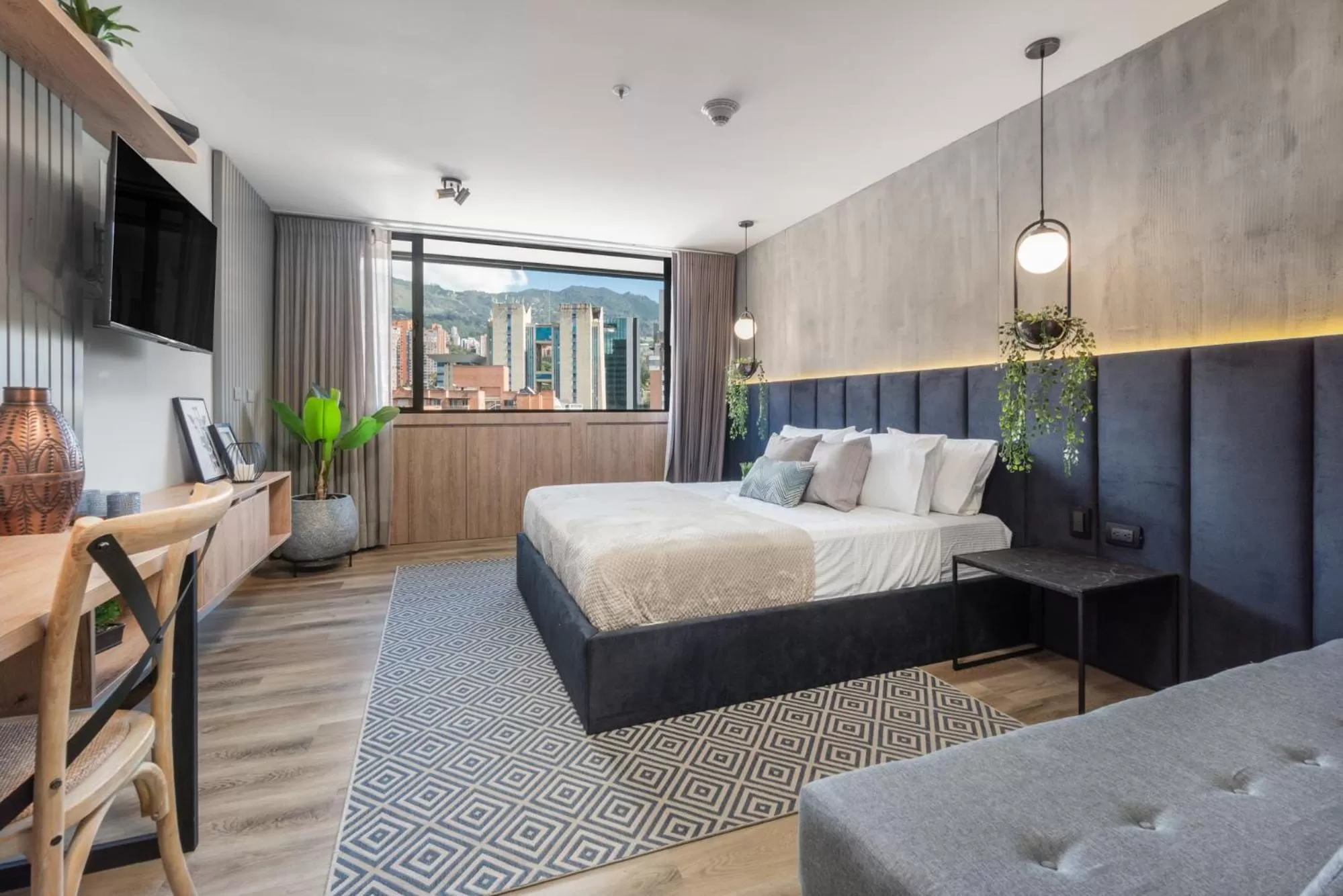 Bedroom, Bed in Apartamentos Go Living & Suites by HOUSY HOST