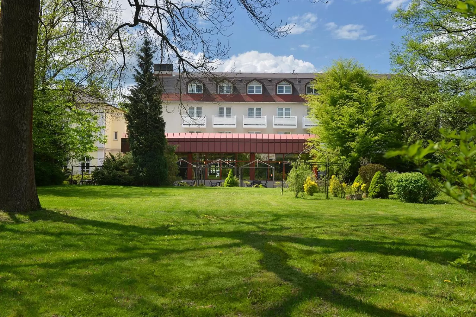 Garden in Parkhotel Morris Novy Bor