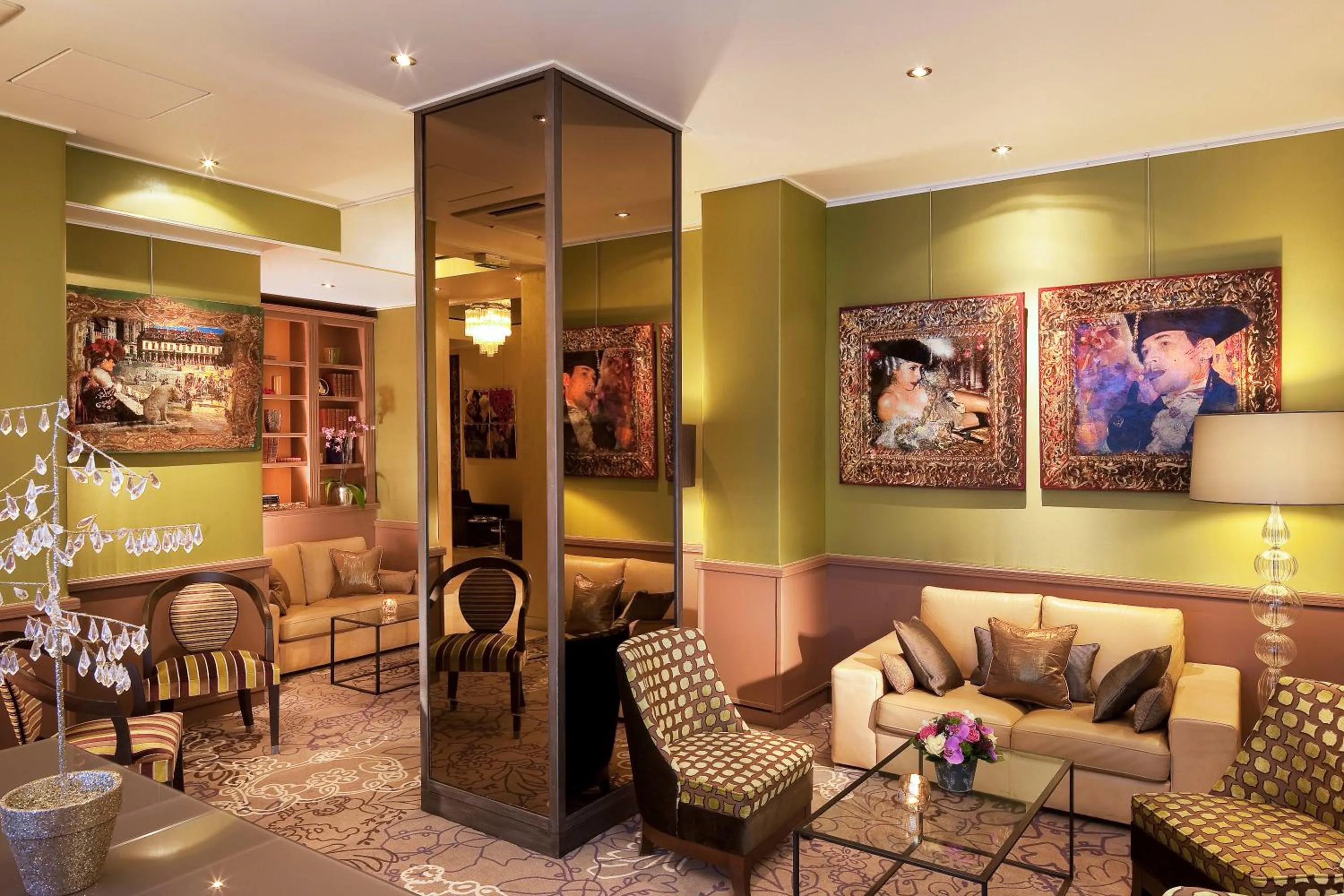 Lounge or bar in Hotel Best Western Anjou Lafayette