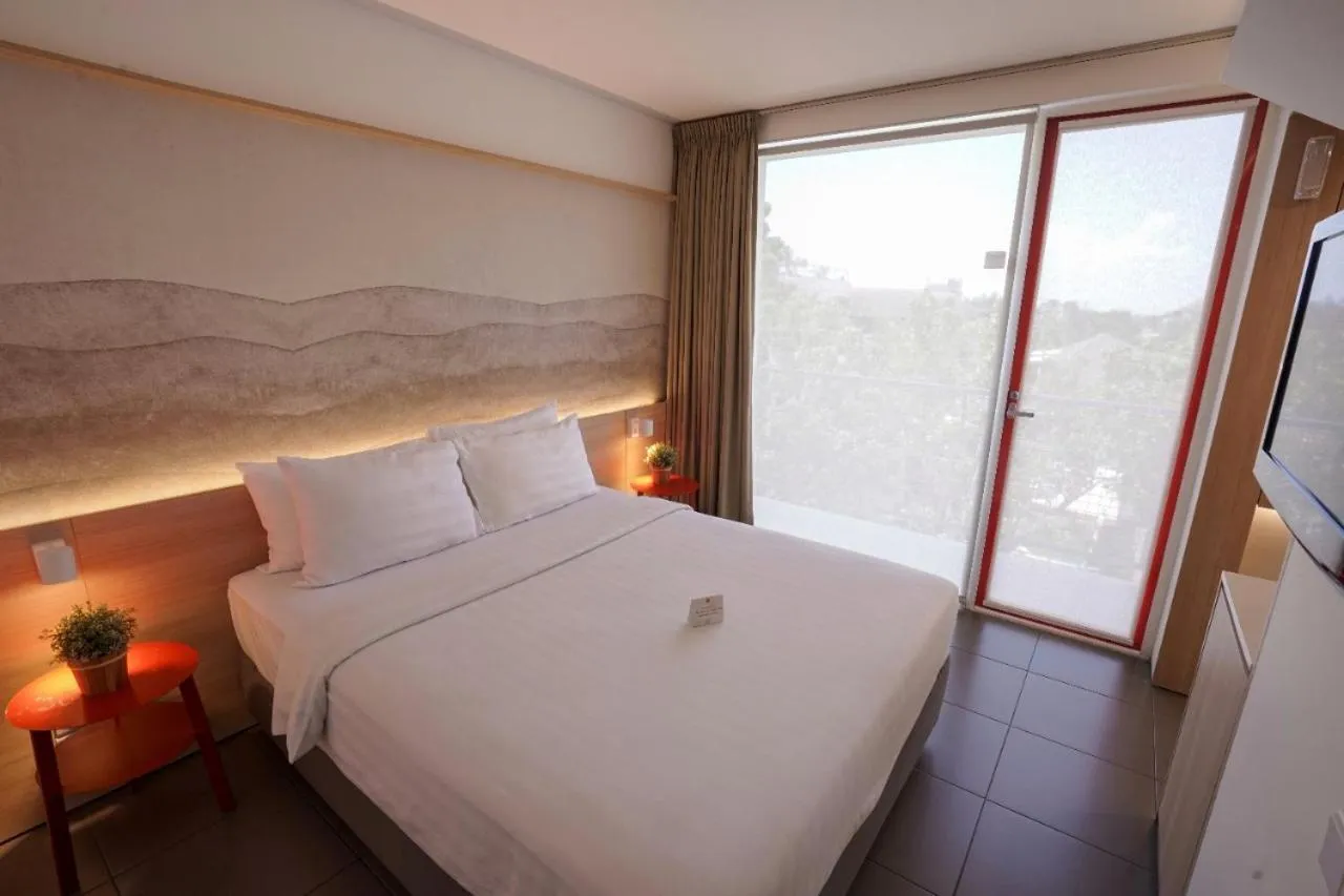 Bed in Malaka Hotel Bandung