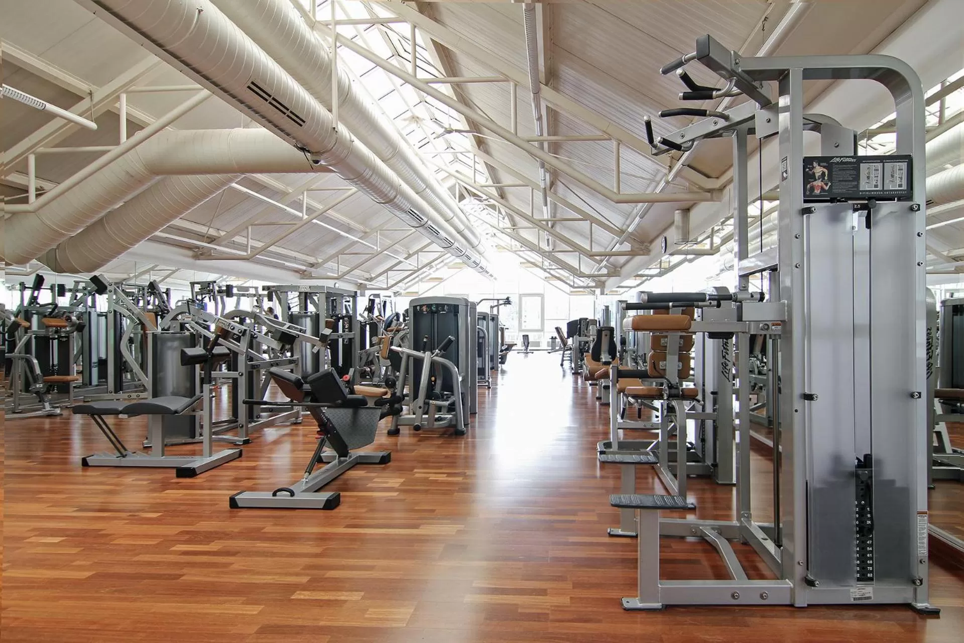 Fitness centre/facilities in Scheck Hotel