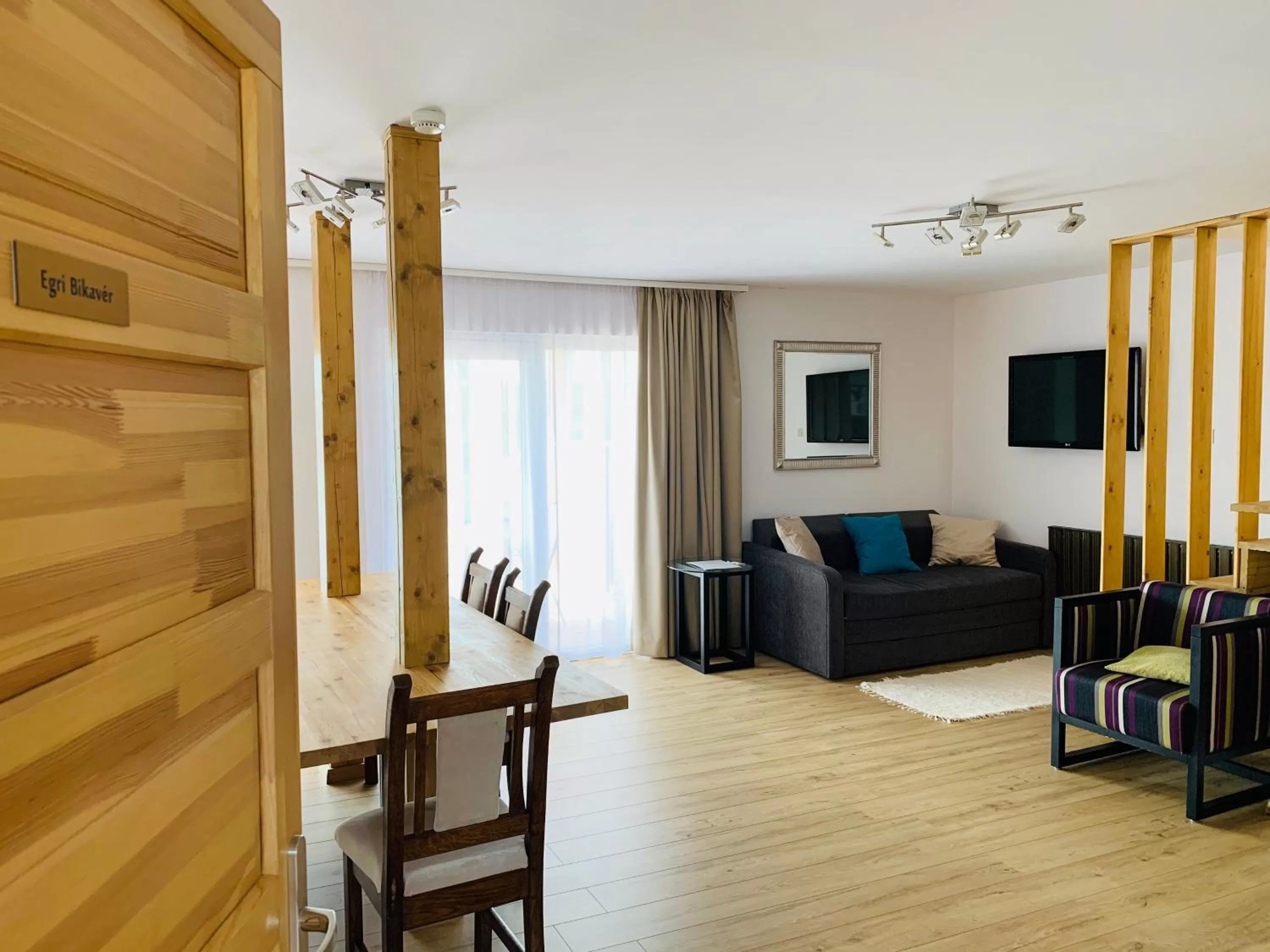 Living room, Seating Area in Egria Apartments