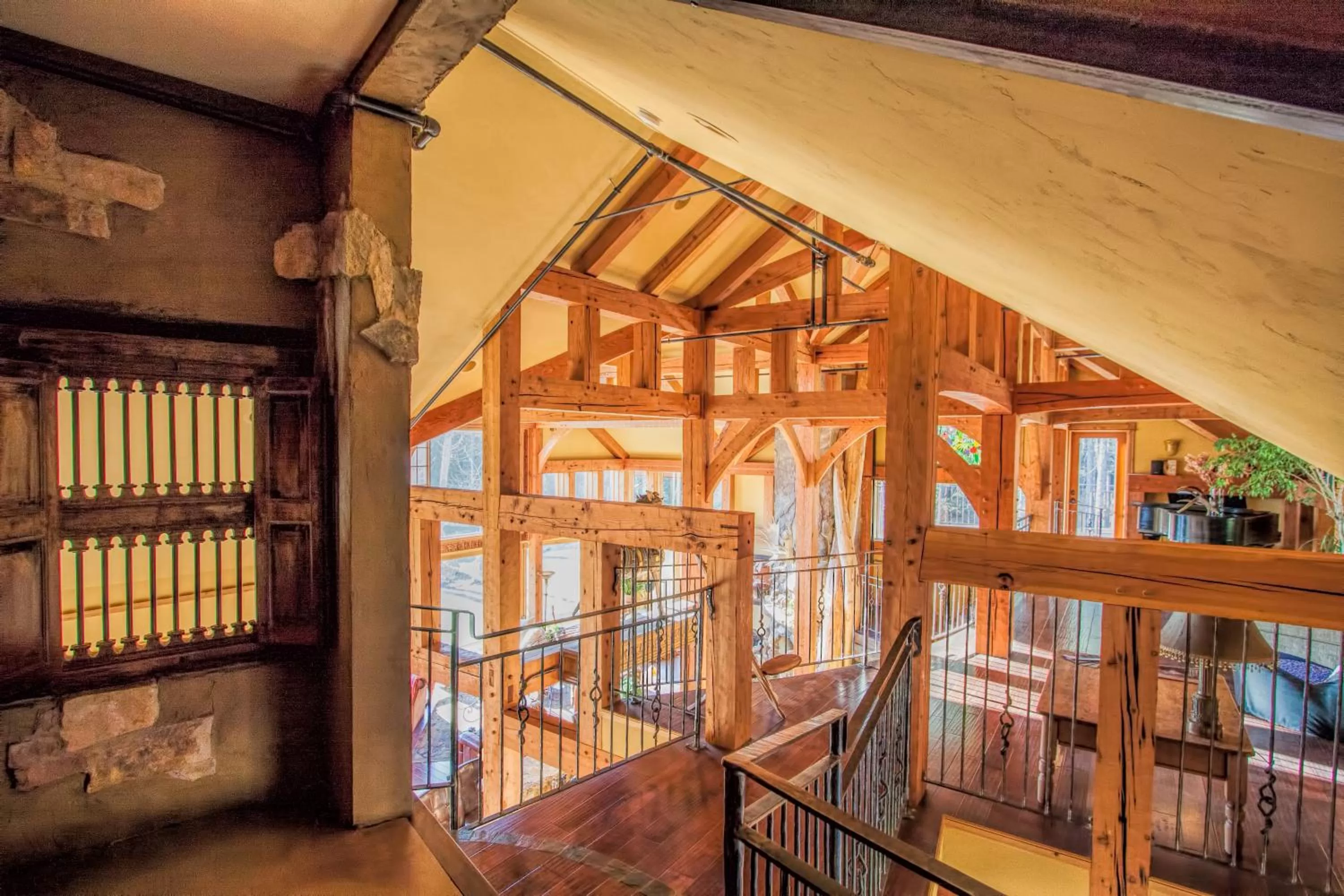 Decorative detail, Balcony/Terrace in Talus Rock Retreat