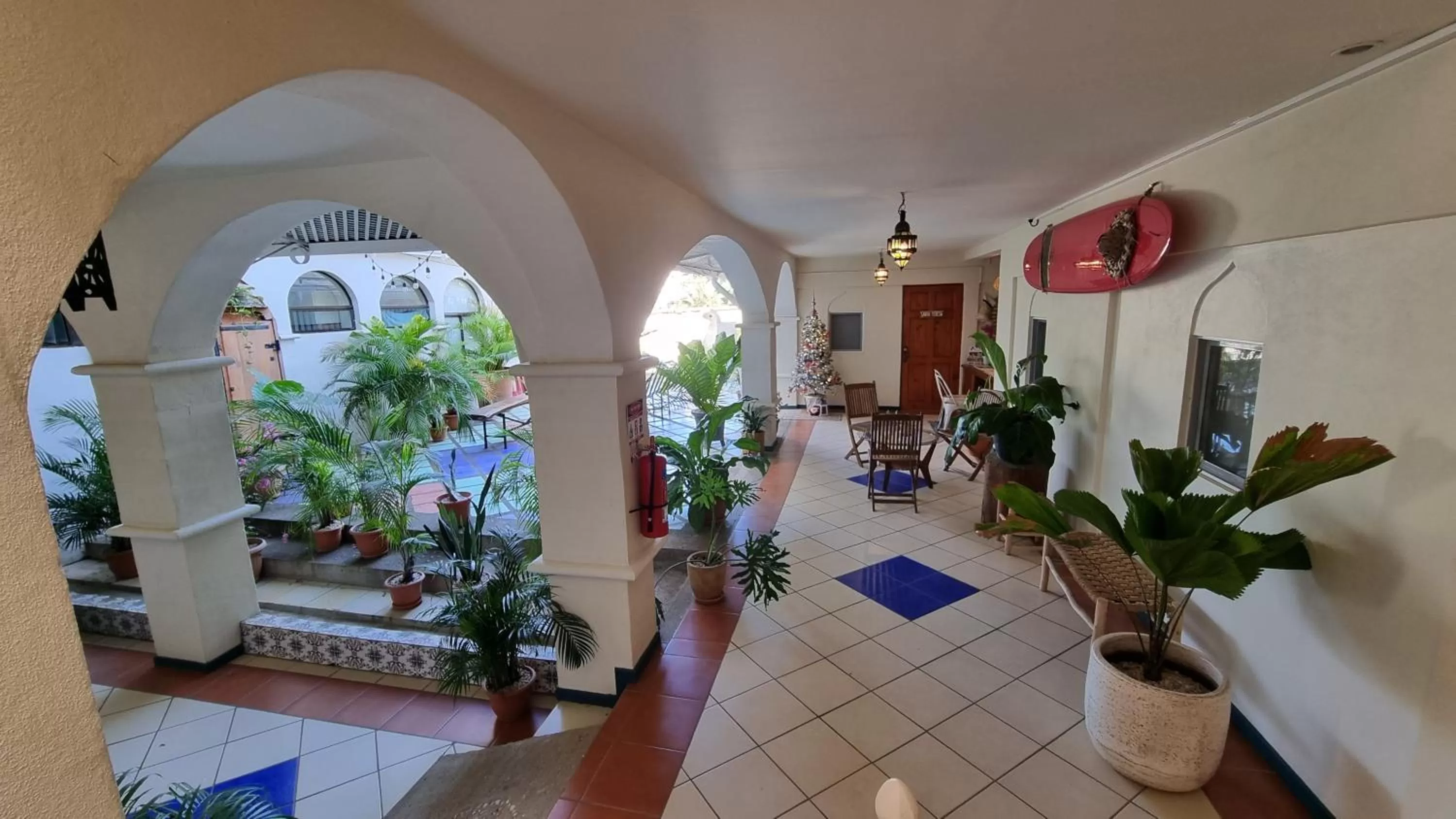 Property building in Zulu Surf Hotel Tamarindo