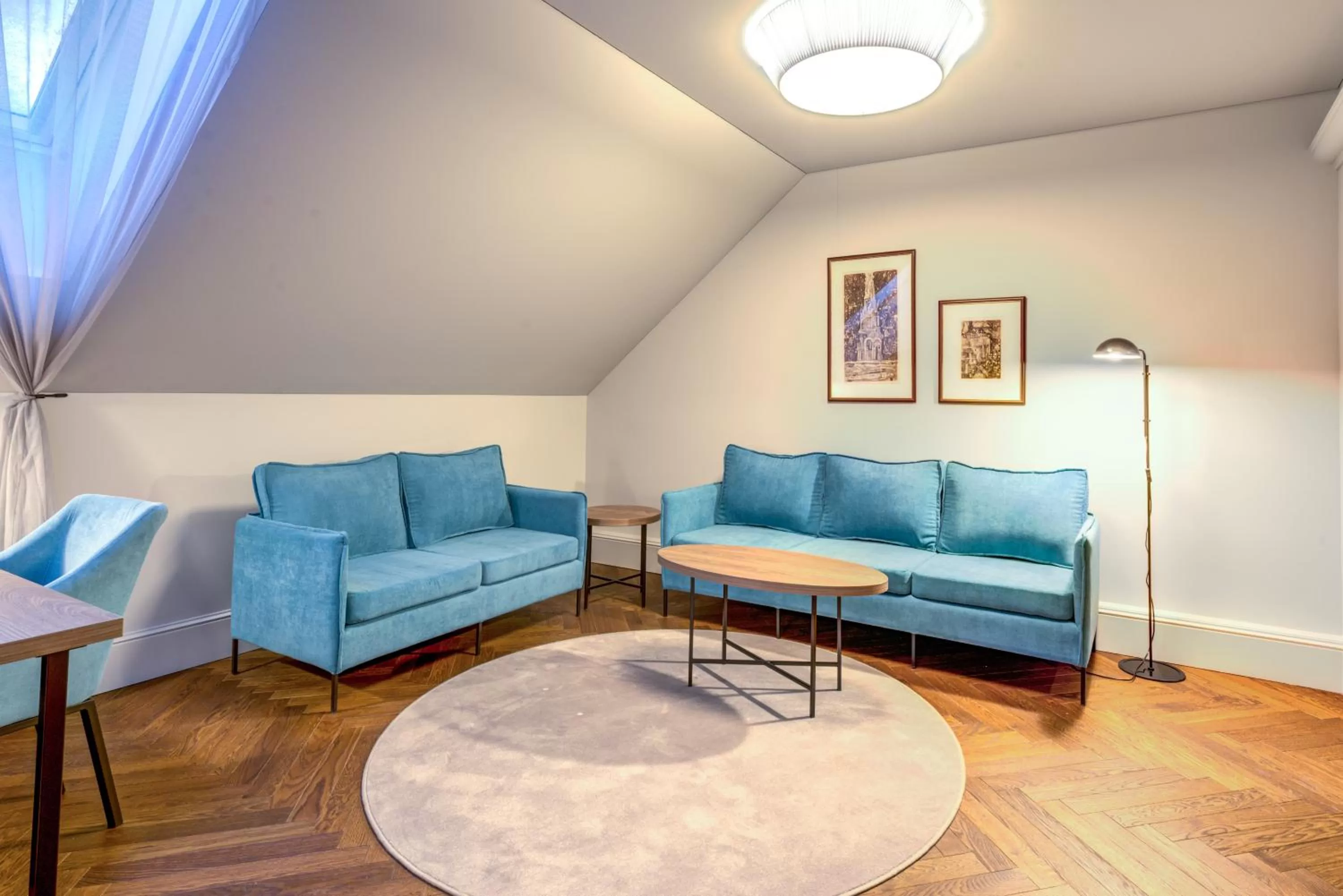 Living room in Hotel Vilnia