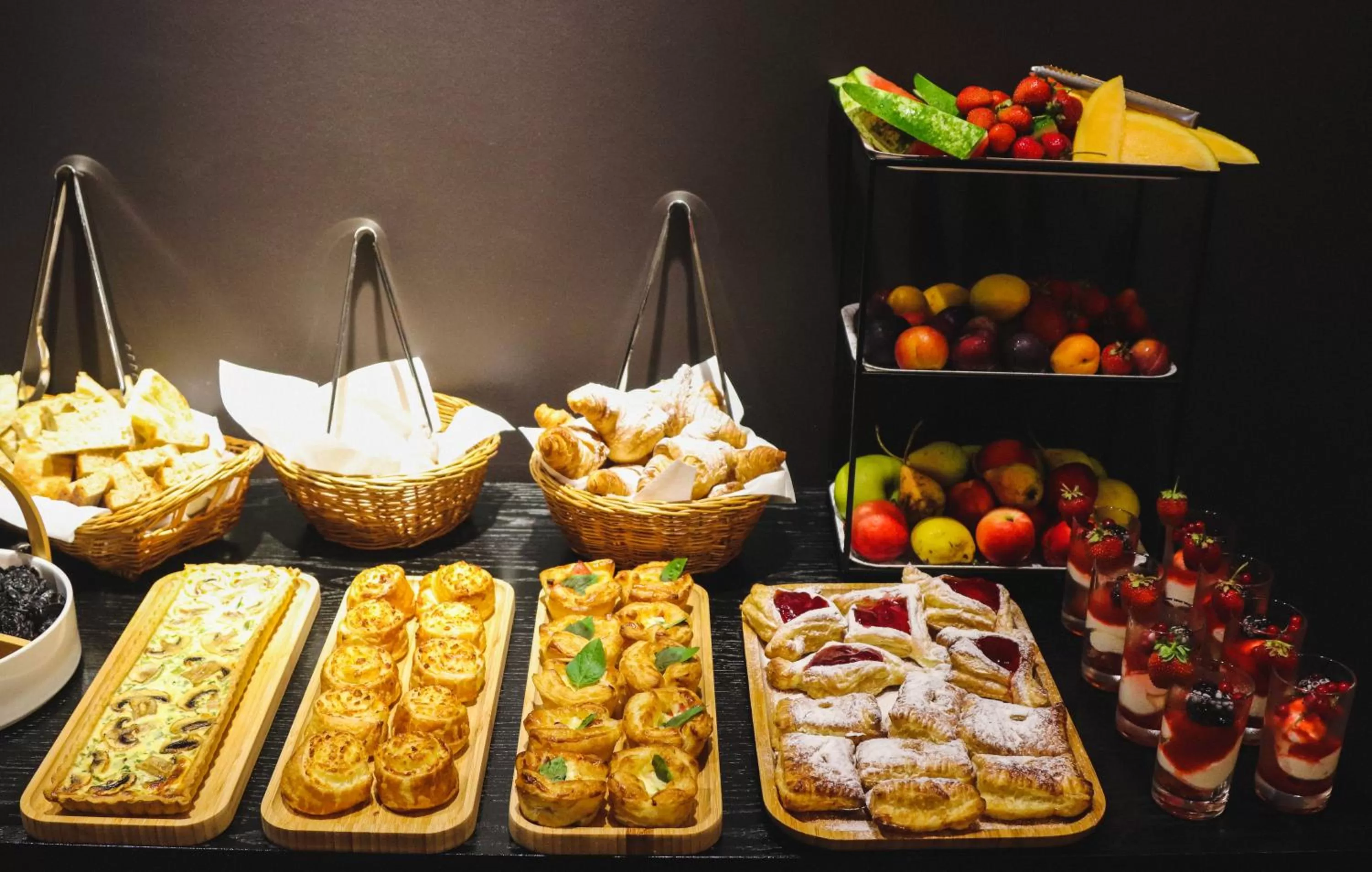 Buffet breakfast, Food in Borjomi Bridge Hotel