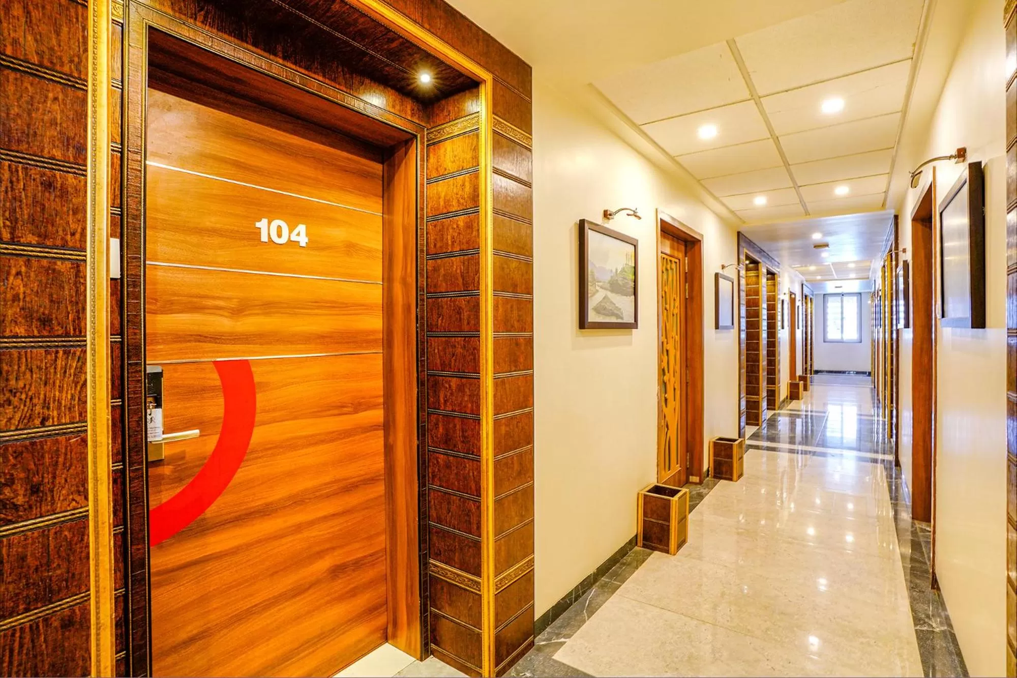 Lobby or reception, Bathroom in FabHotel Ramjis Residency