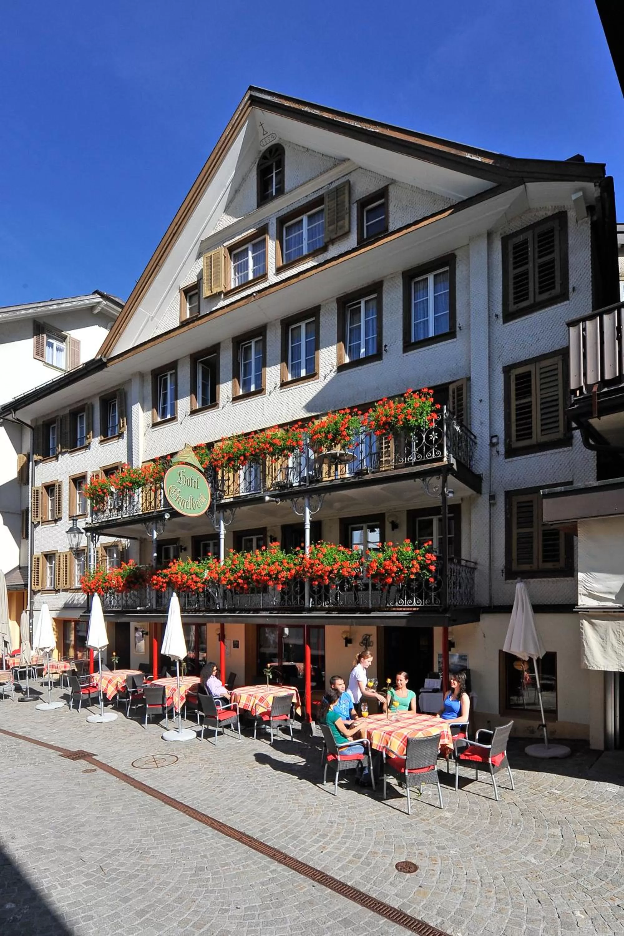 Facade/entrance in Hotel Engelberg "mein Trail Hotel"