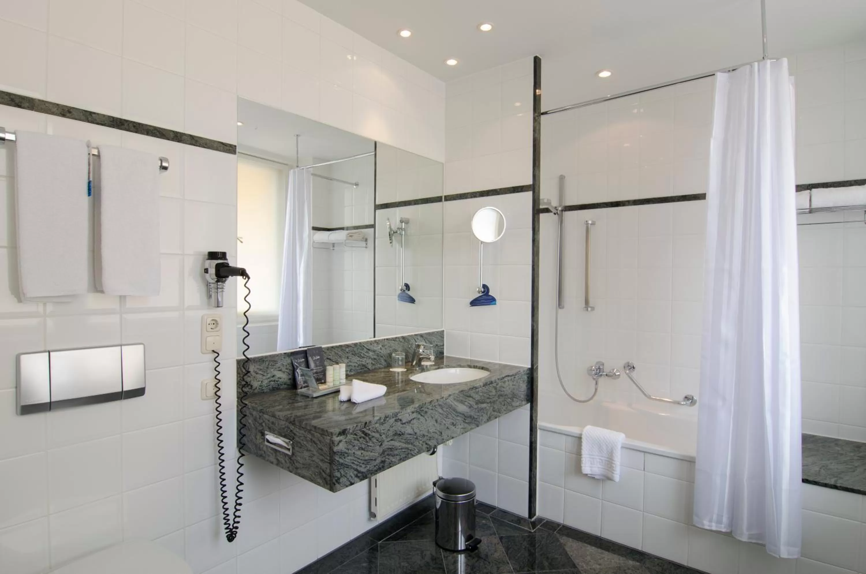 Bathroom in Radisson Blu Hotel Schwarzer Bock Wiesbaden