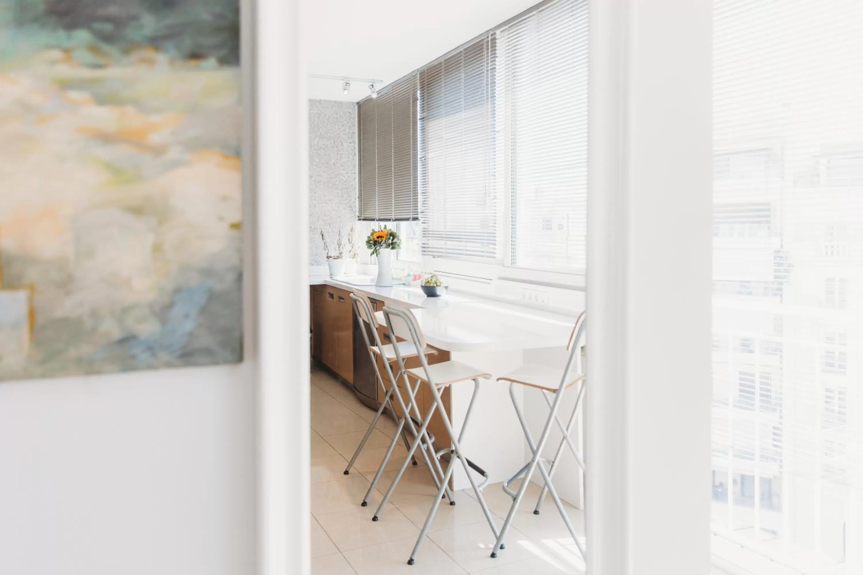 Kitchen or kitchenette in Athens Studios