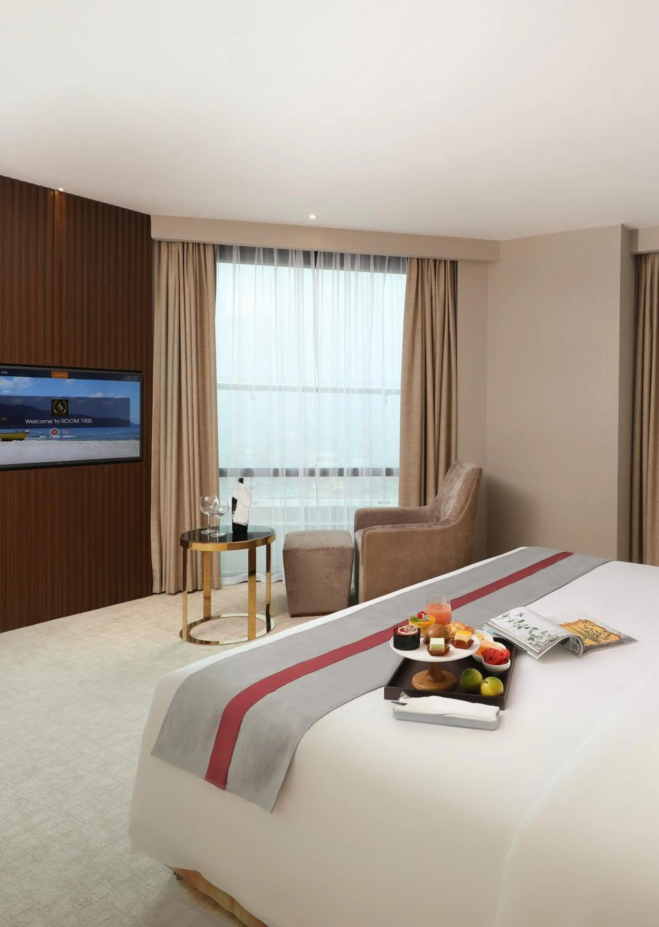 Bedroom, Bed in Grand Vista Hanoi